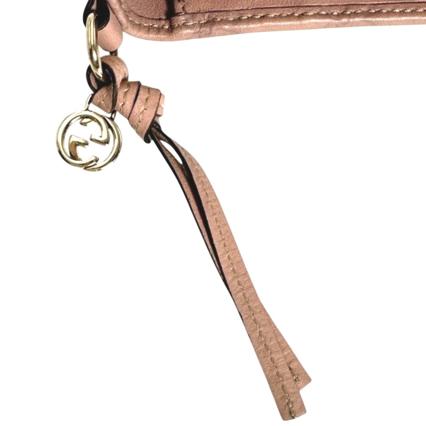 Gucci Pink Leather Wallet (Bi-Fold) ( )