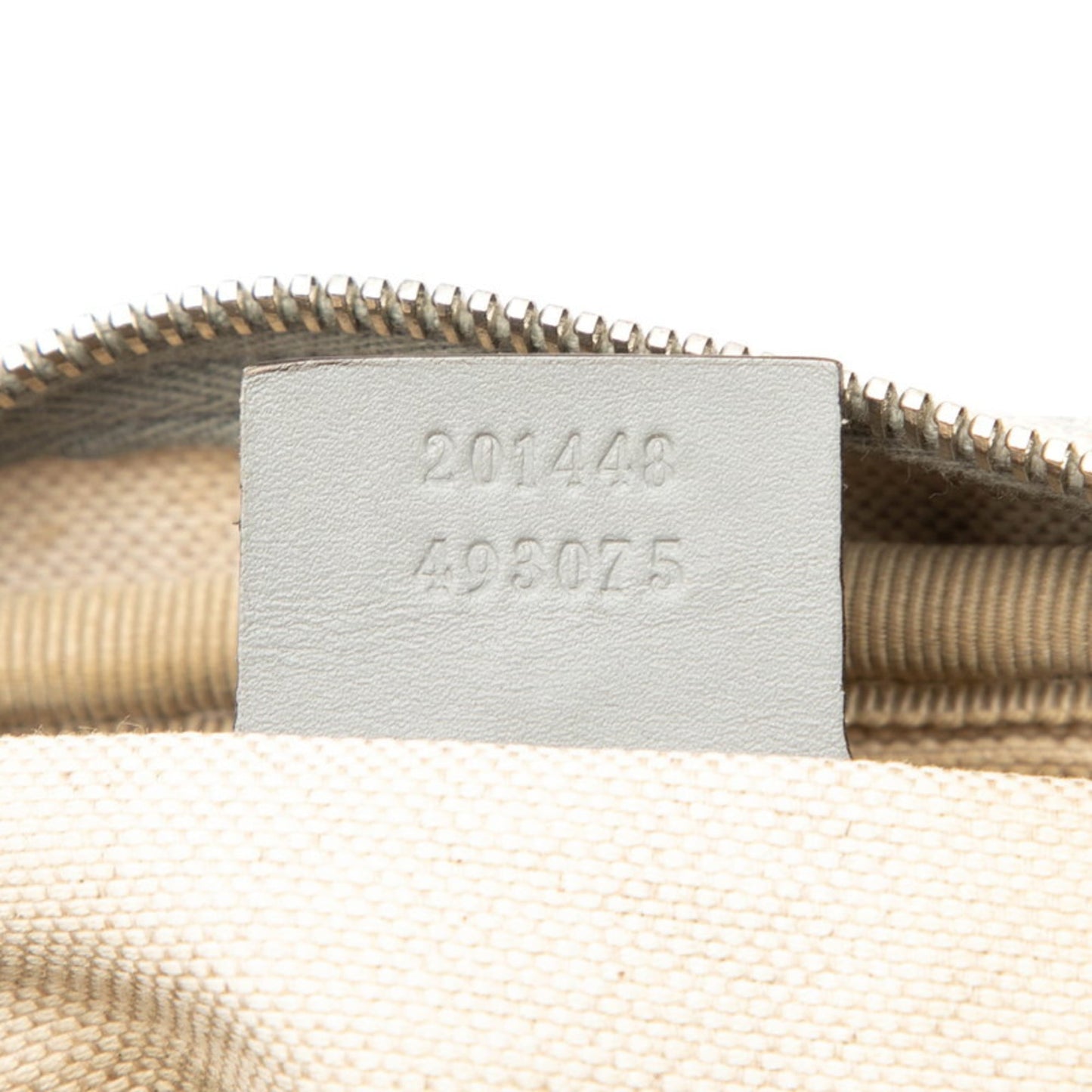 Gucci Beige Gray Pvc Leather Shoulder Bag ( )
