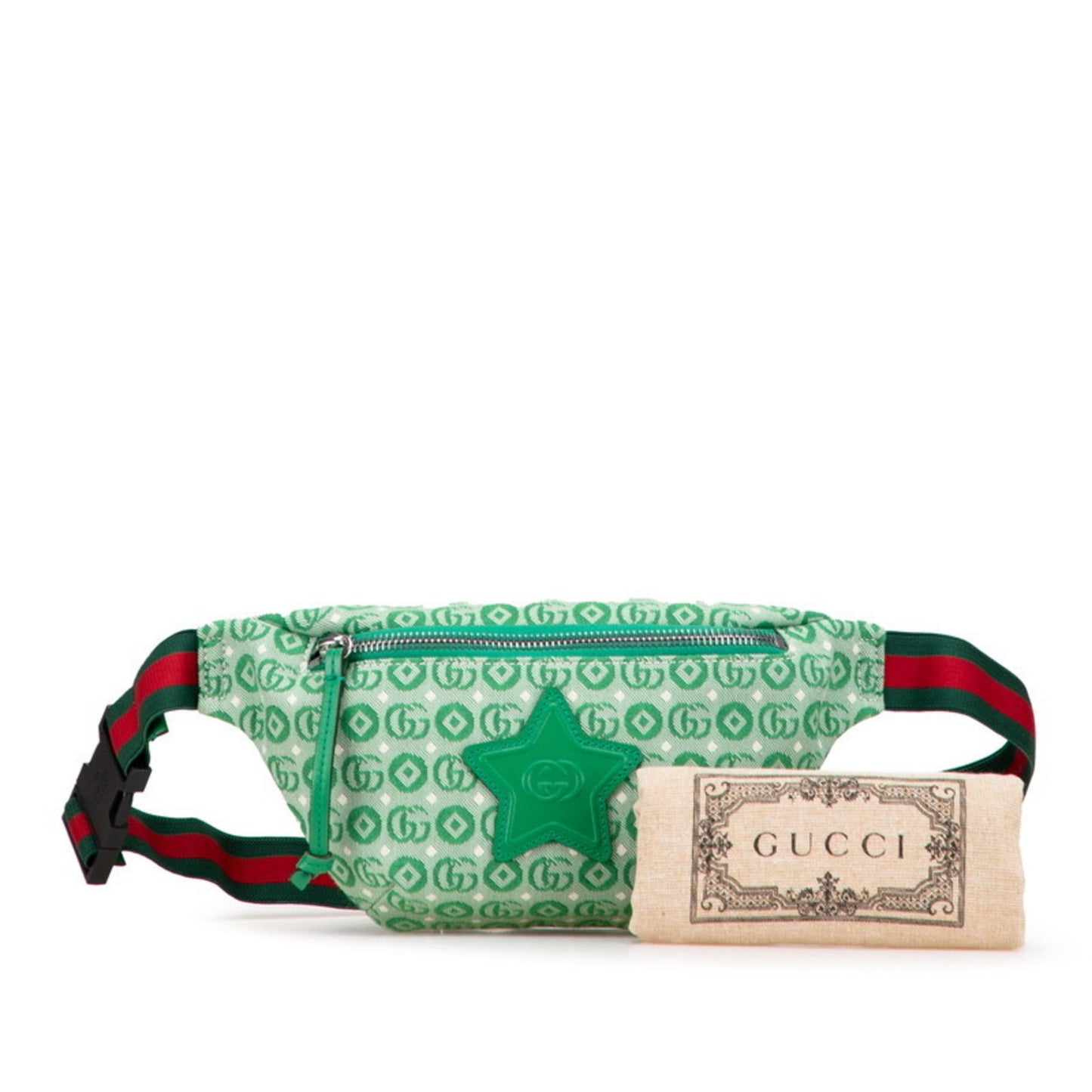 Gucci Green Canvas Fanny Pack ( )