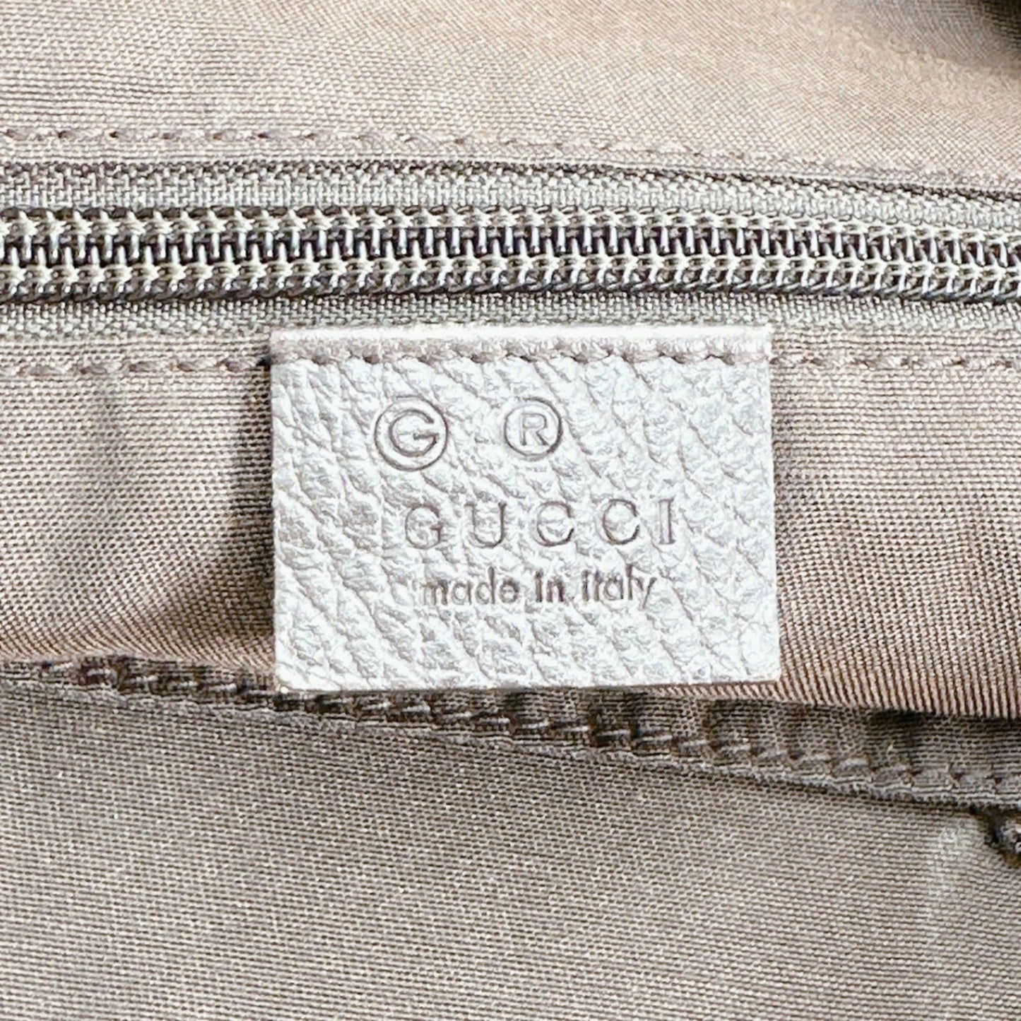 Gucci Brown Coated Canvas Pvc Shoulder Bag ( )