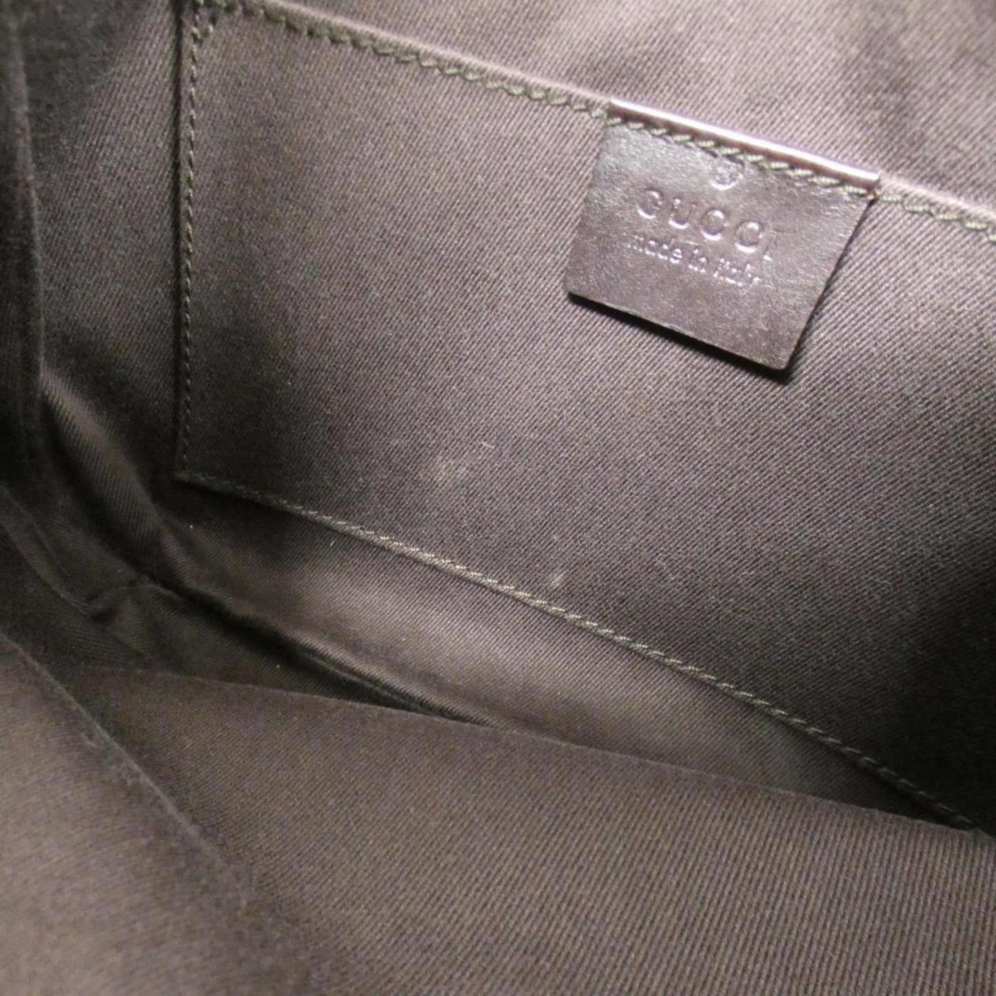 Gucci Brown Denim Shoulder Bag ( )