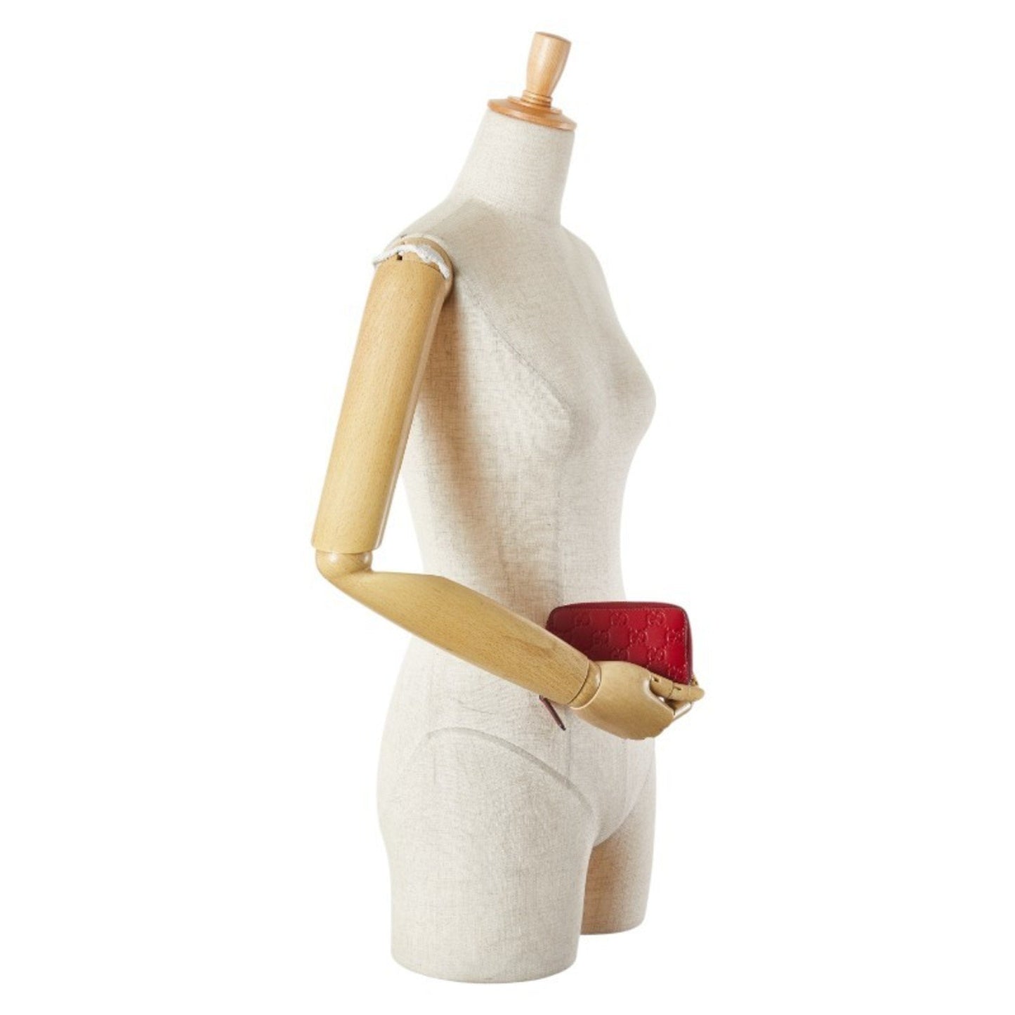 Gucci Red Color Leather Coin Purse/Coin Case ( )