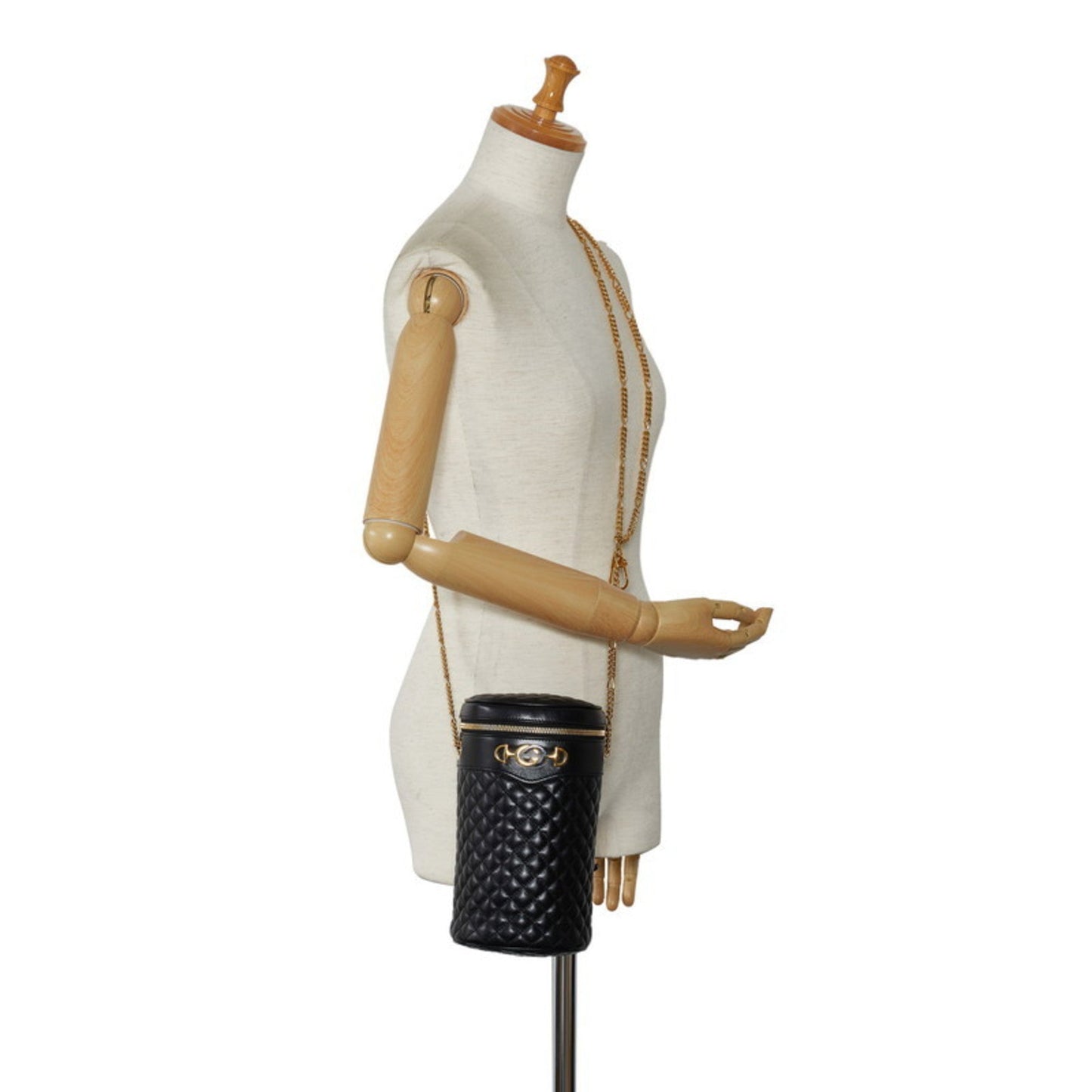 Gucci Black Leather Baguette Bag Shoulder Bag ( )