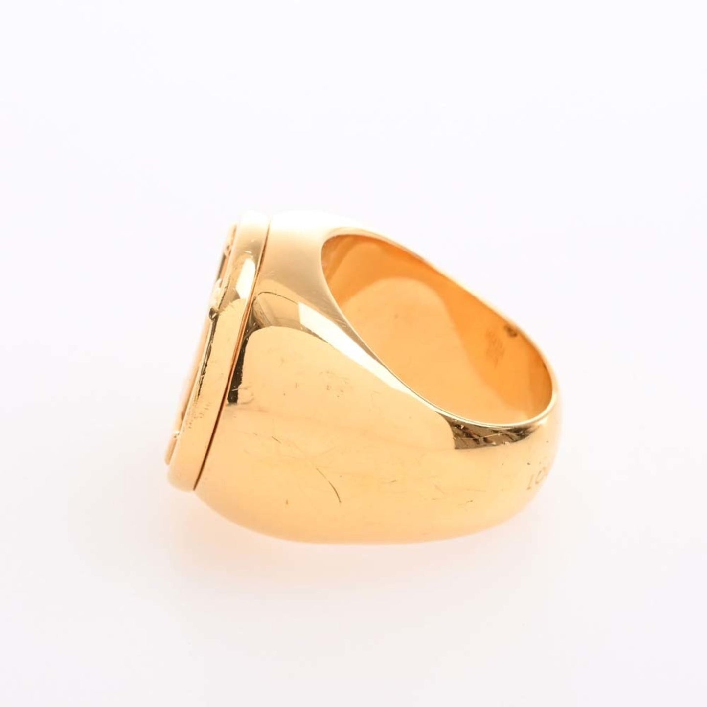 LOUIS VUITTON LV Ring #S M64284 Gold No. 9.5 Women's