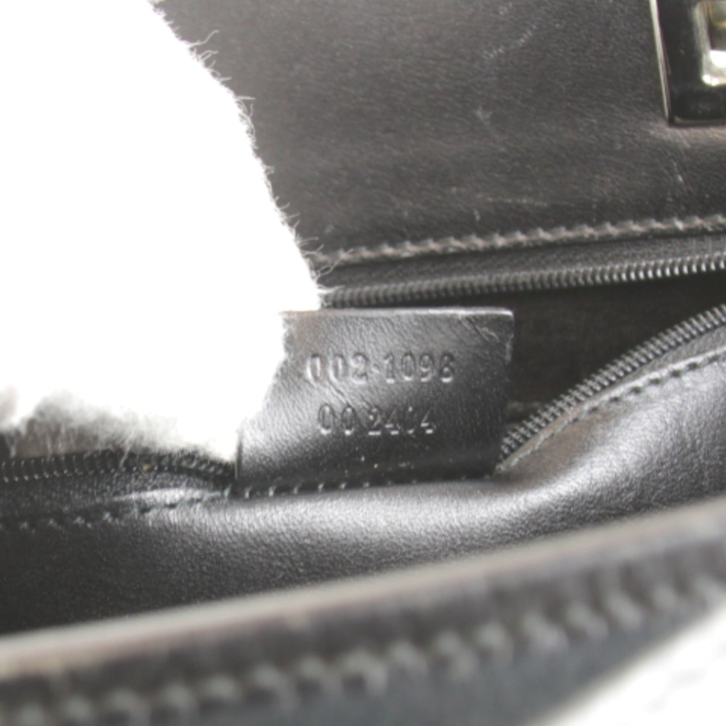 Gucci Black Satin Tote Bag ( )