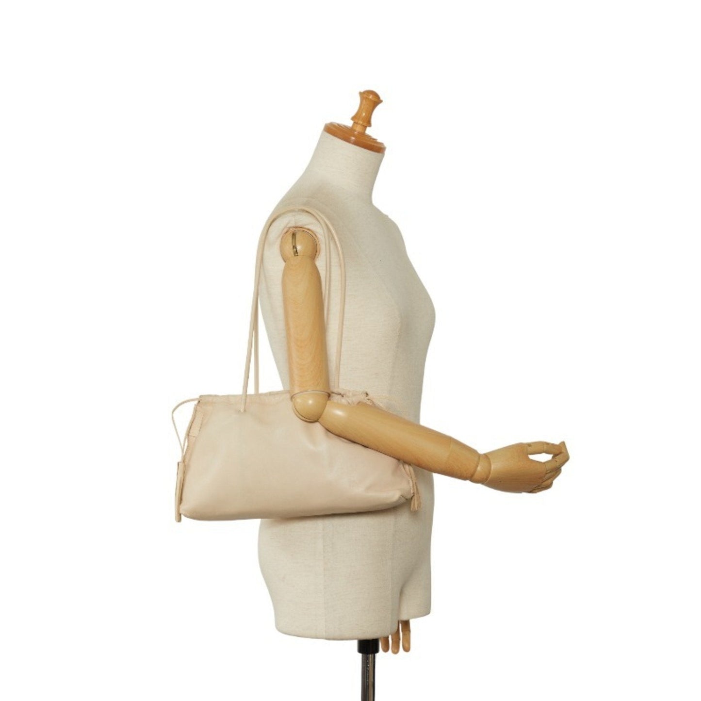 Gucci Ivory White Leather Handbag Tote Bag ( )