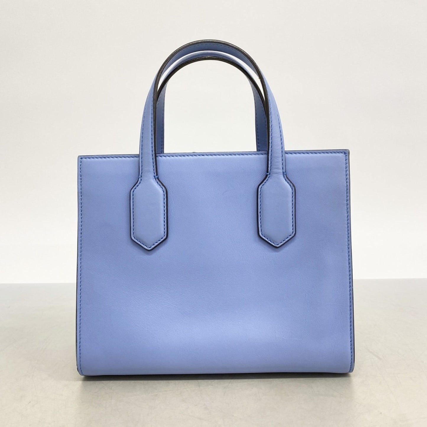 Gucci Blue Leather Handbag ( )