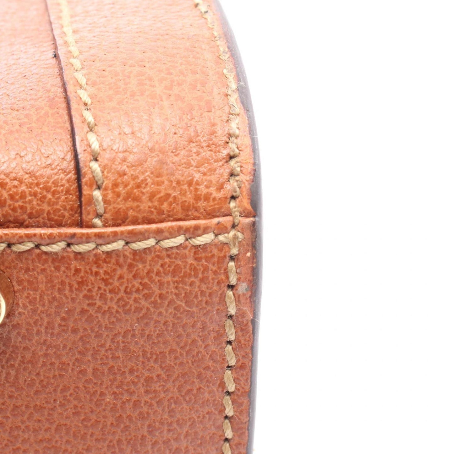 Gucci Brown Leather Handbag ( )