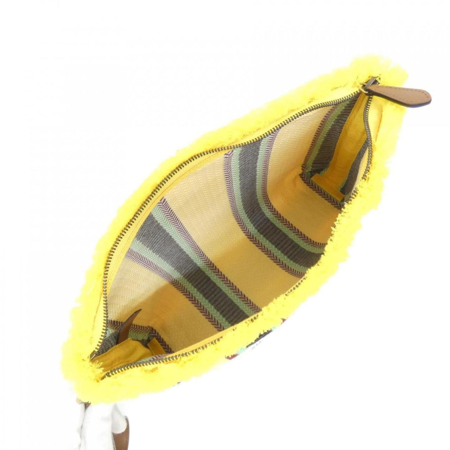 Gucci Multi-Color Yellow Canvas Handbag ( )