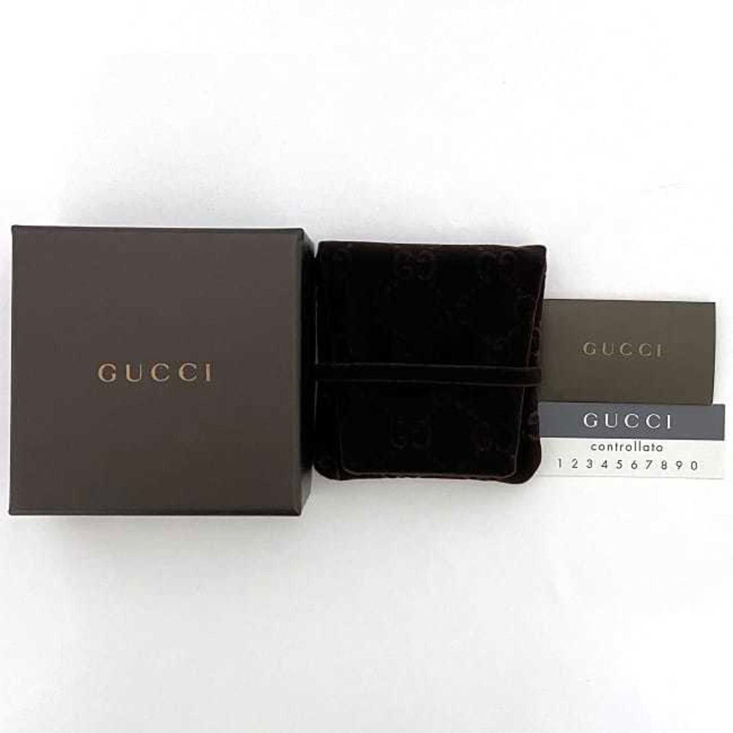 Gucci Silver 925 Band Ring ( )