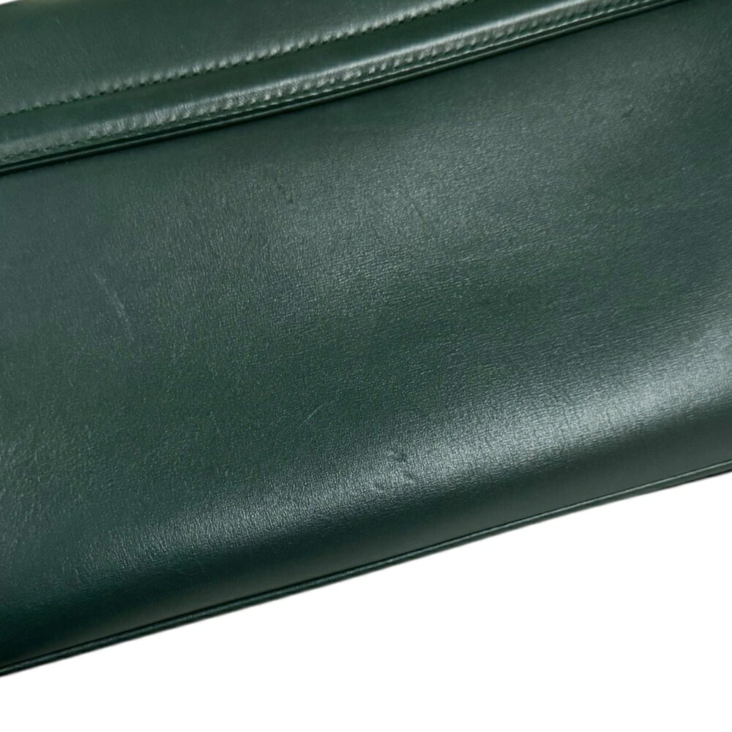 Gucci Green Leather Shoulder Bag ( )