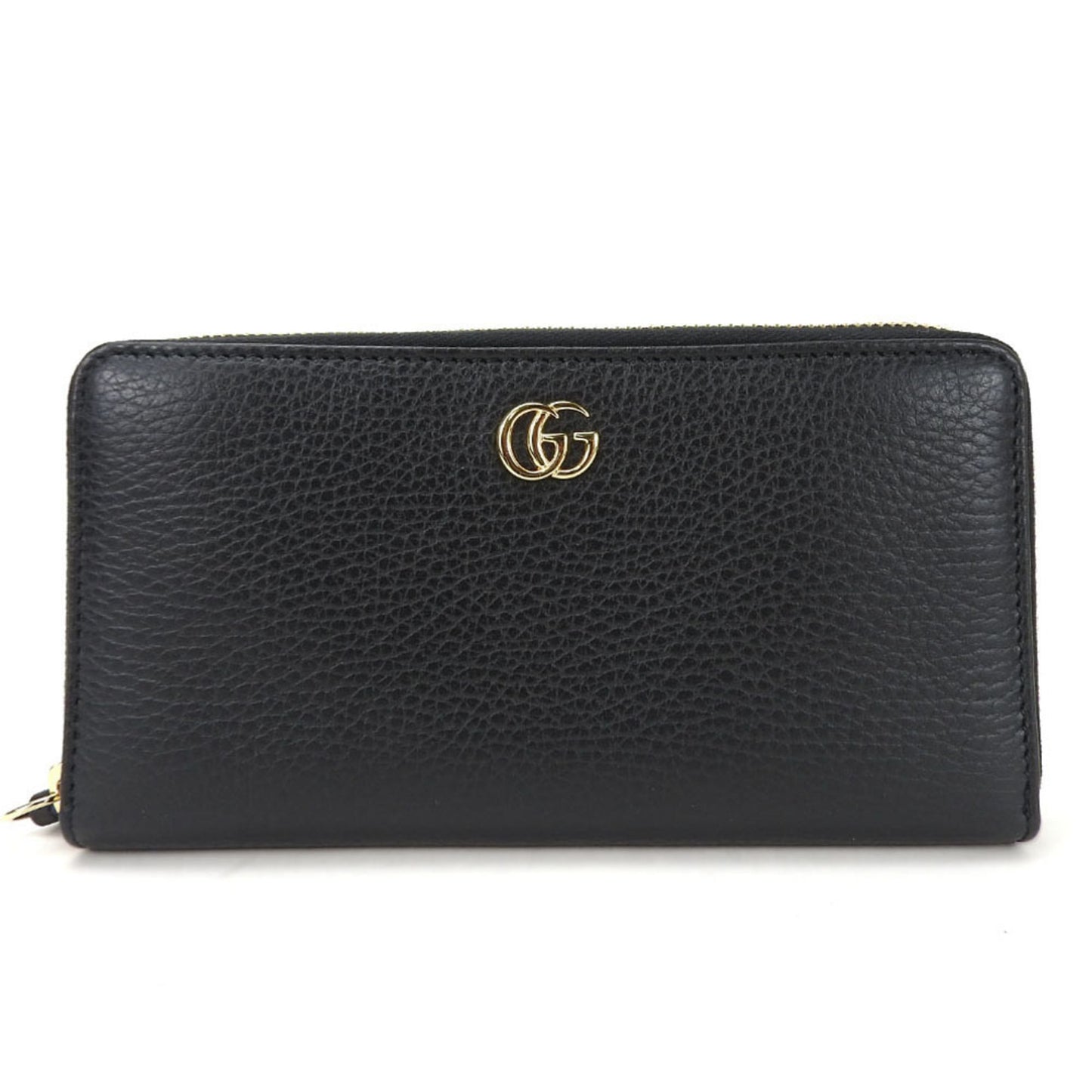 Gucci Black Leather Long Wallet (Bi-Fold) ( )