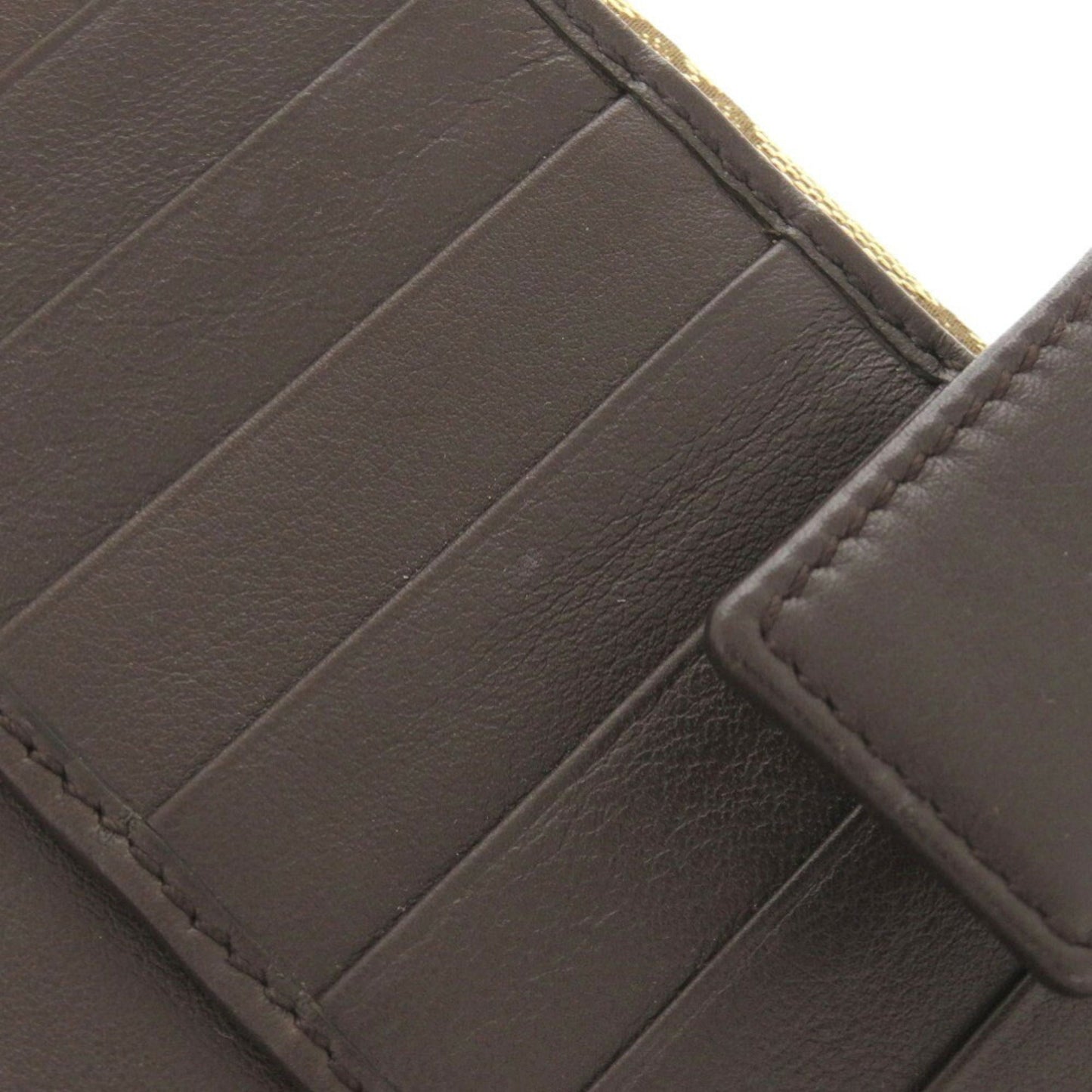 Gucci Beige Gg Canvas Long Wallet (Bi-Fold) ( )