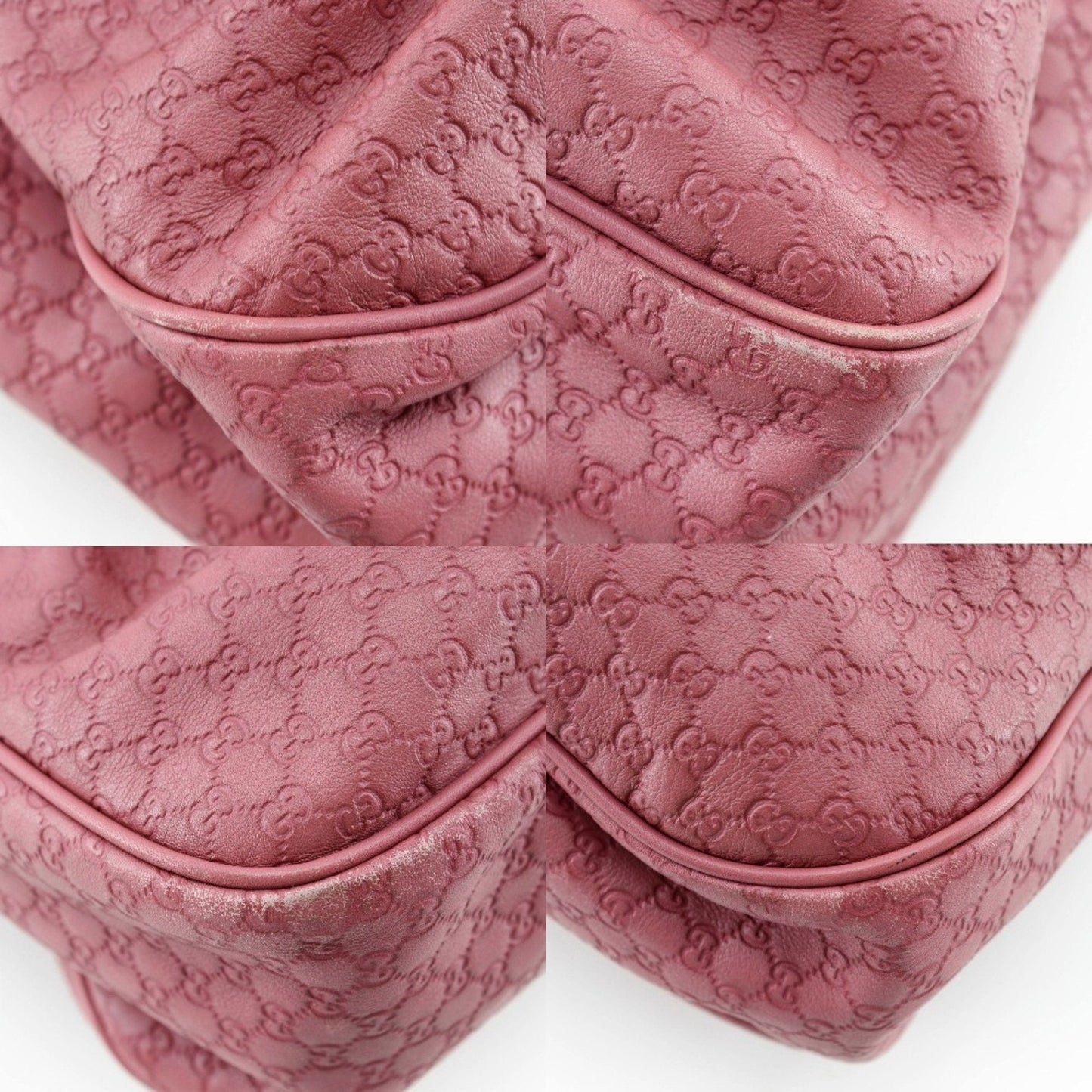 Gucci Sukey Pink Leather Tote Bag