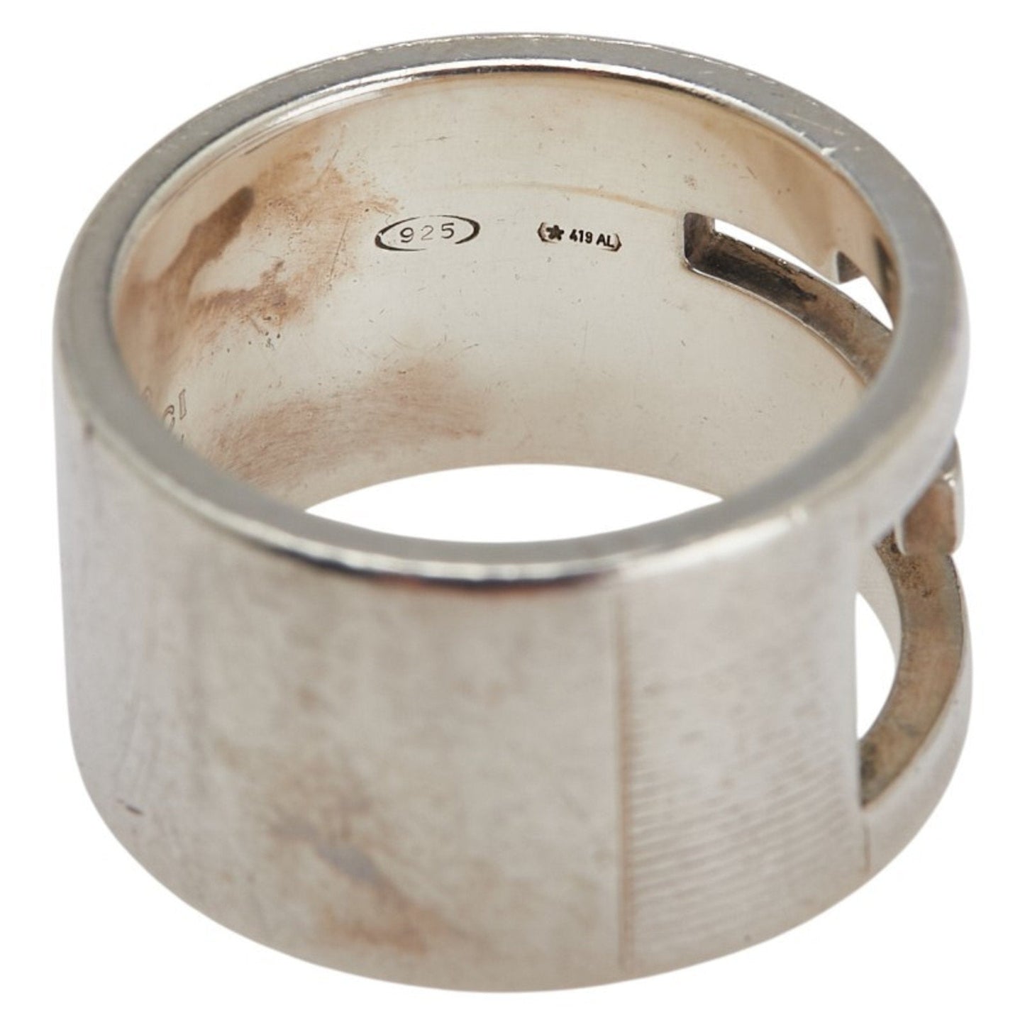 Gucci Silver Silver 925 Band Ring ( )