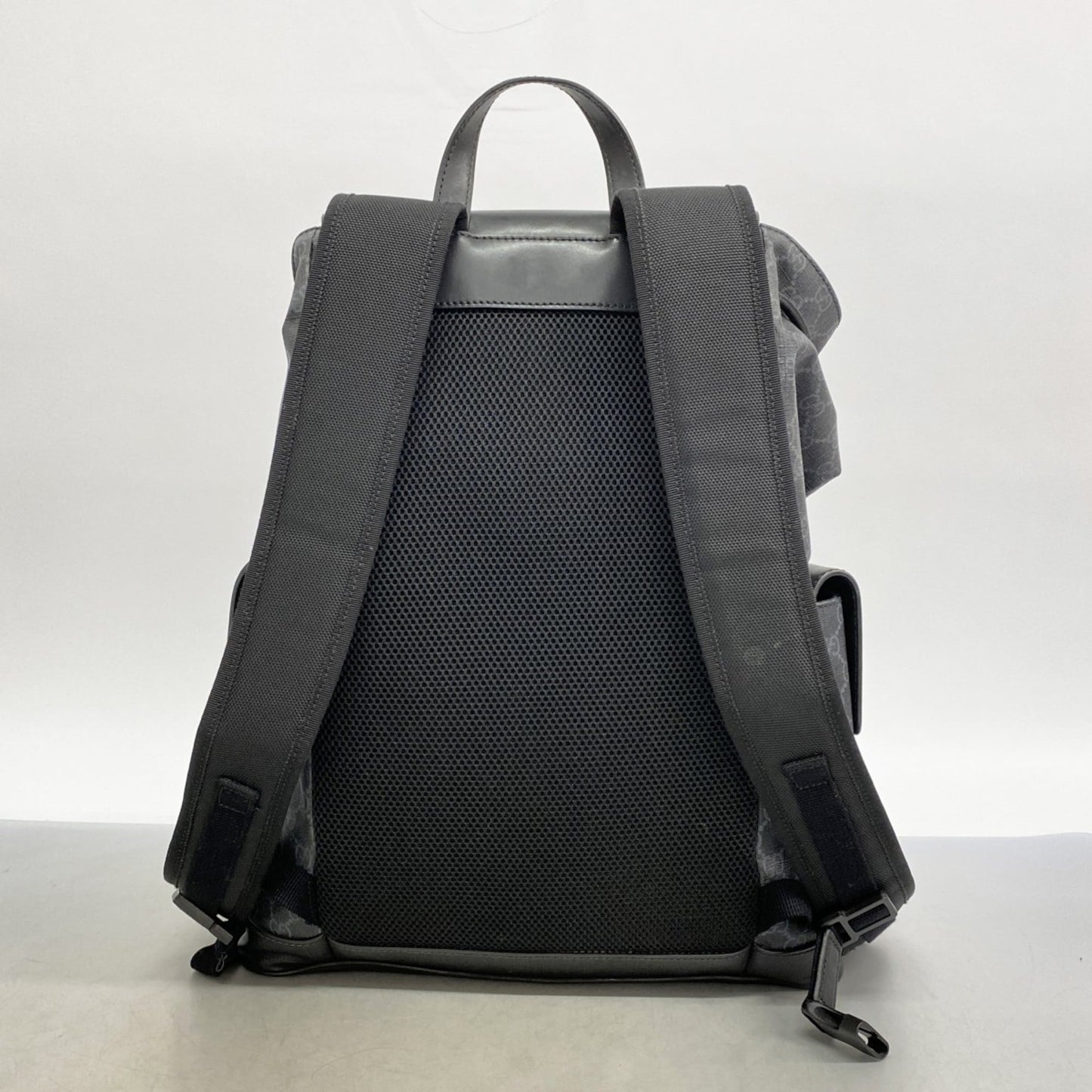 Gucci Black Pvc Backpack ( )