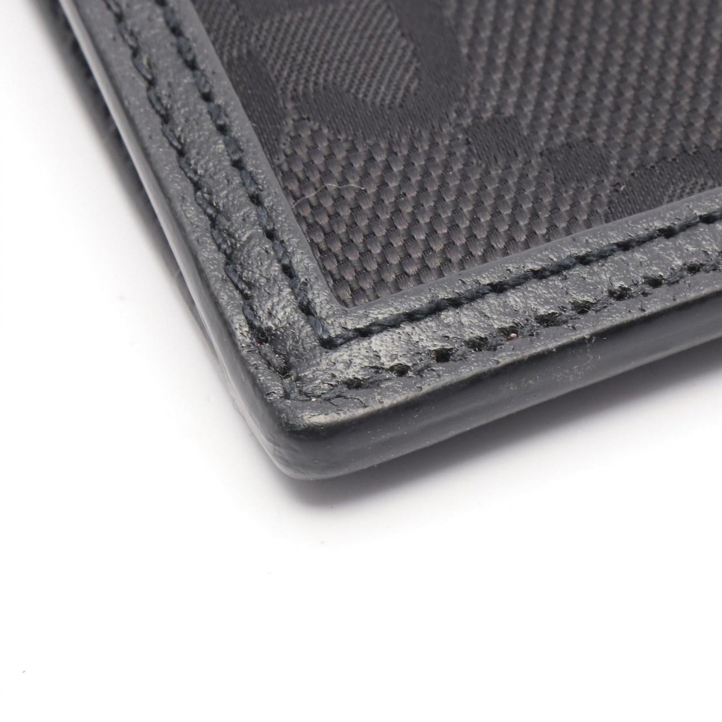 Gucci Black Nylon Canvas Leather Clutch Bag ( )