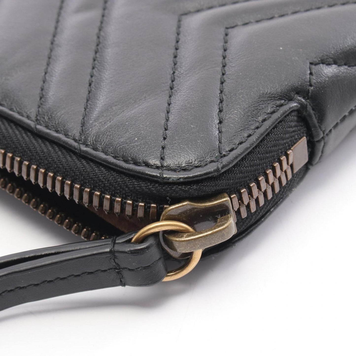 Gucci Black Leather Clutch Bag ( )