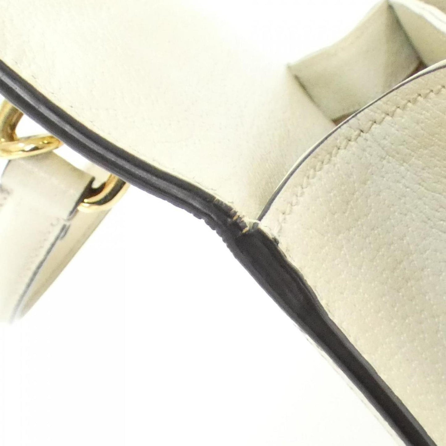 Gucci White Leather Handbag ( )