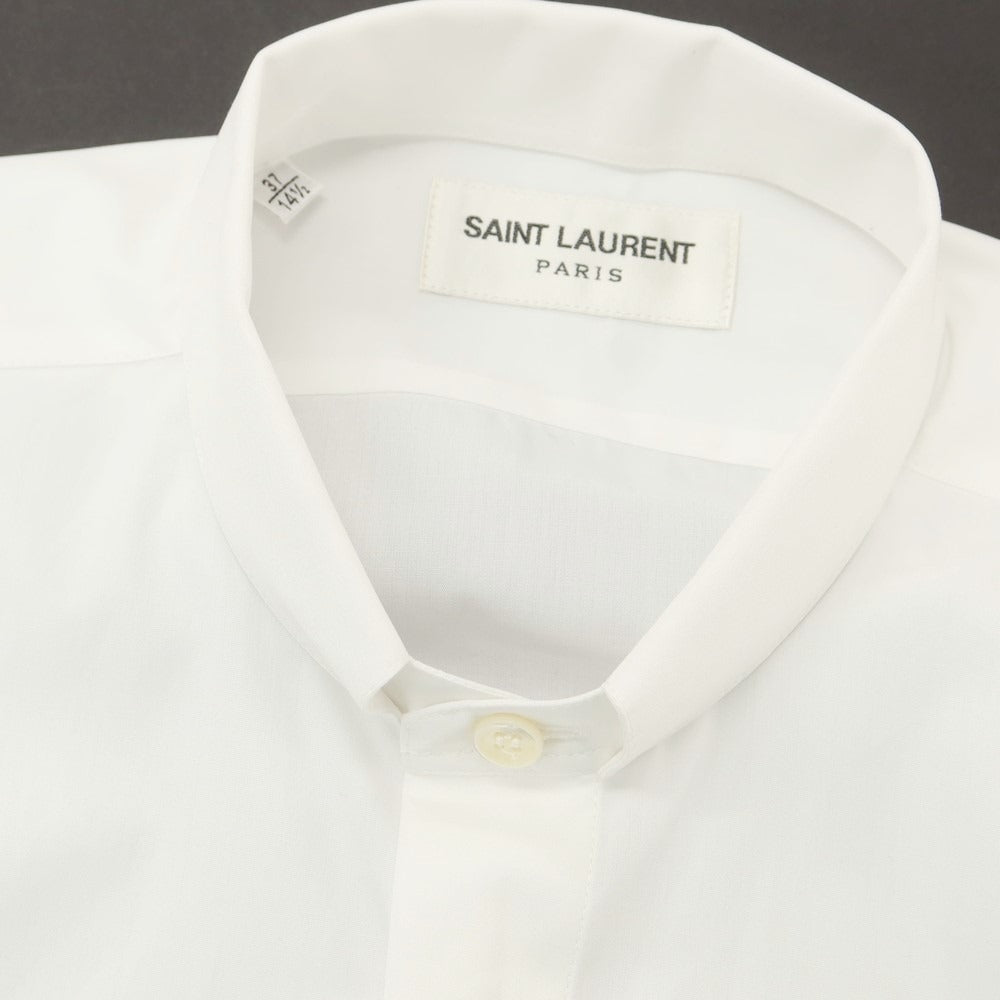 Saint Laurent Paris Broadcloth Cotton Shirt