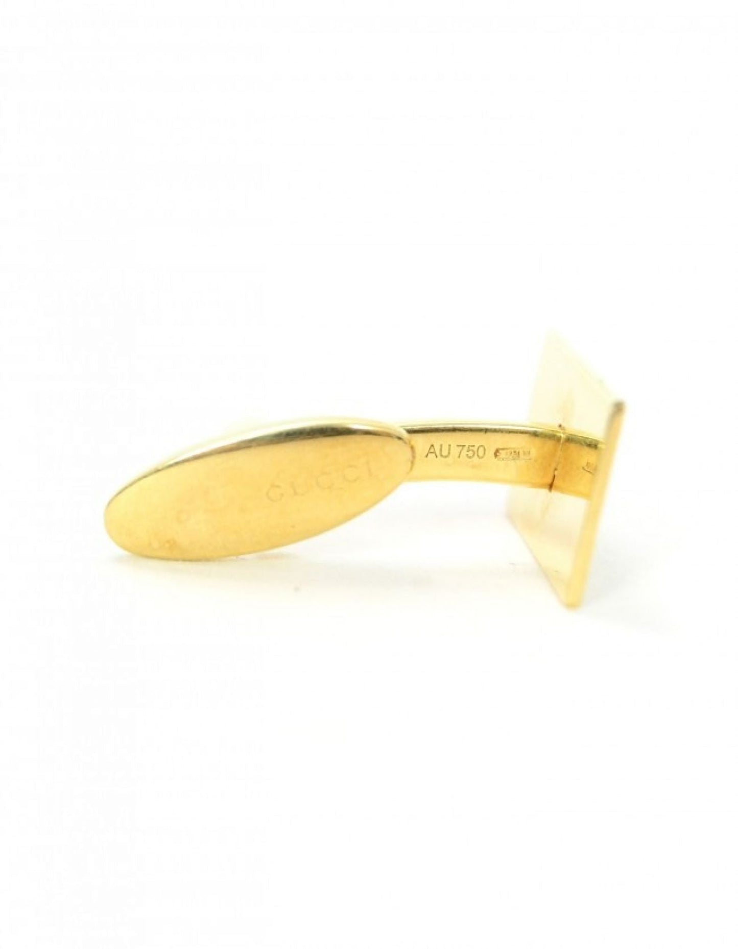 Gucci Men's 18K Yellow Gold Diamantissima Cufflinks