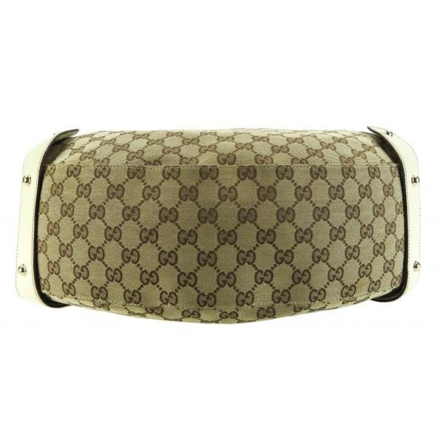 Gucci Ivory GG Canvas Medium Pelham Shoulder Bag