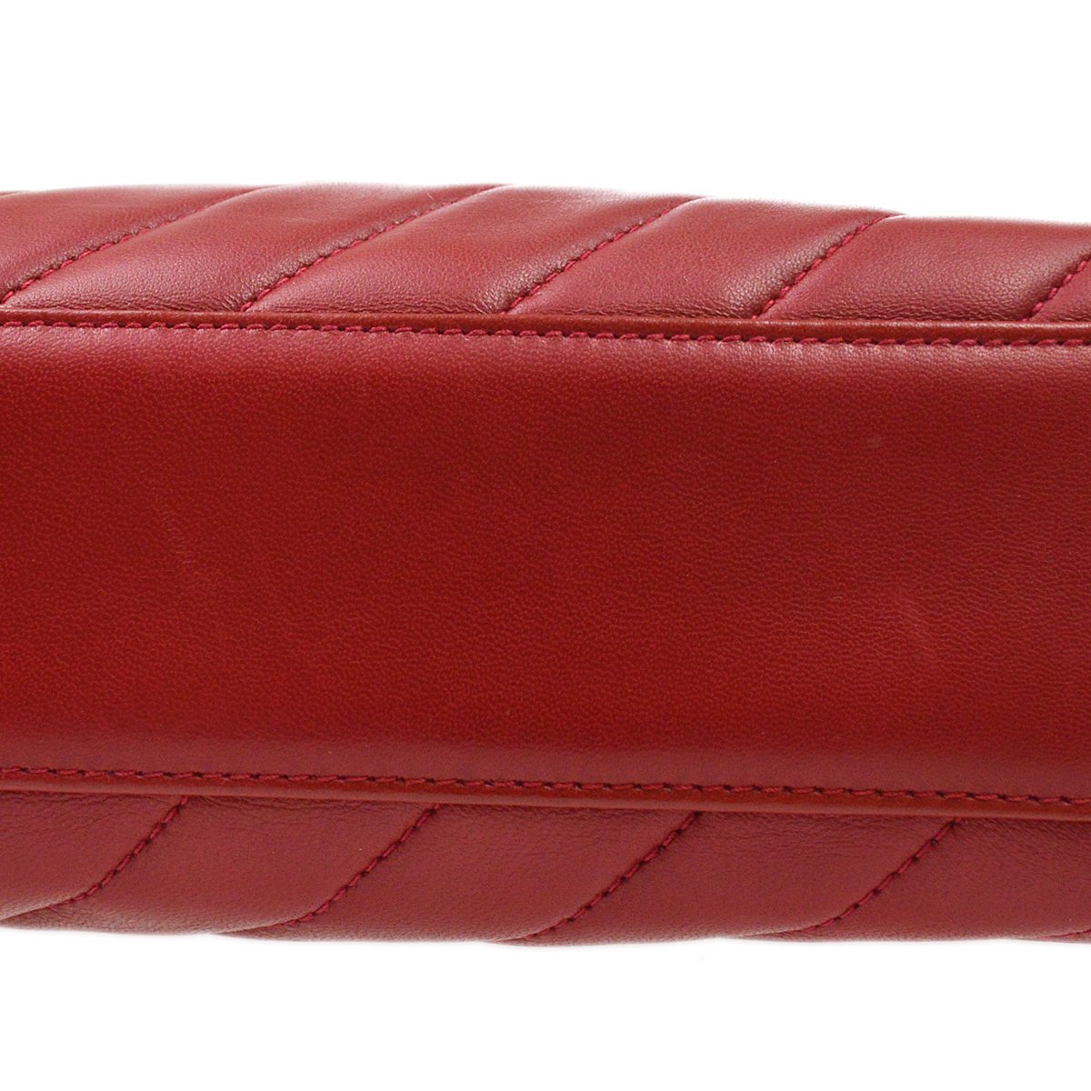 CHANEL 1994-1996 Red Lambskin Quilted Camera Bag Mini 61270