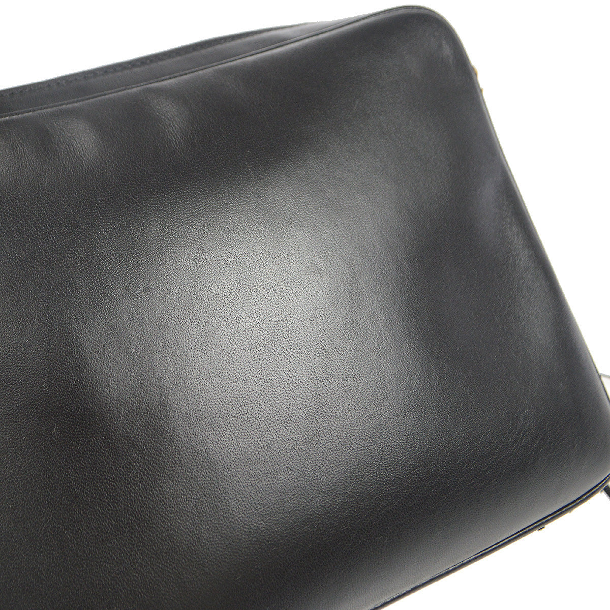 CHANEL 1994-1996 Triple CC Camera Bag Small Black Lambskin 66303