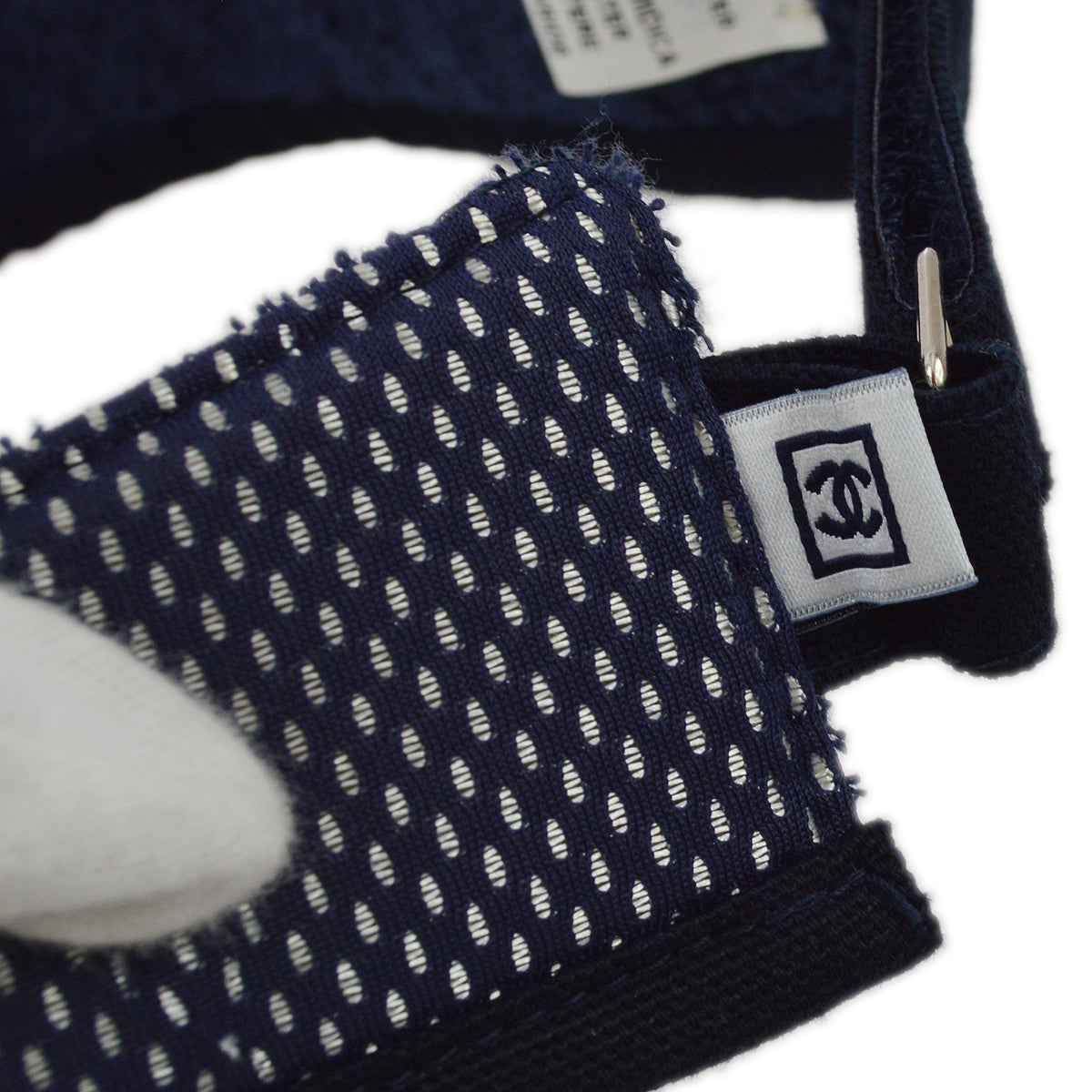 Chanel 2000s Sport Line Mesh Visor