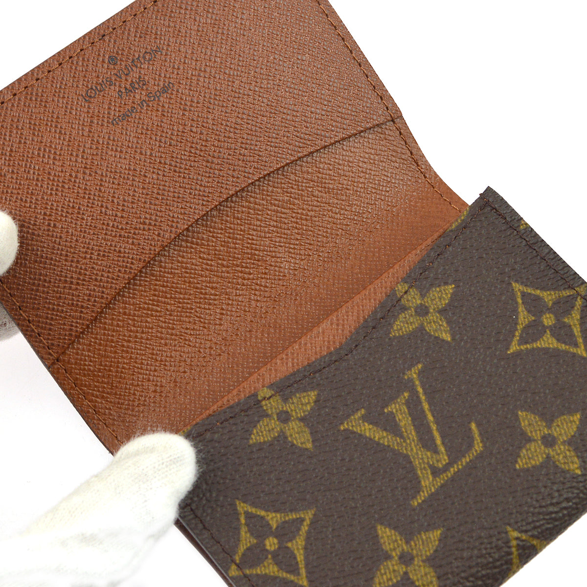 Louis Vuitton Enveloppe Carte De Visite Card Case M62920 Small Good
