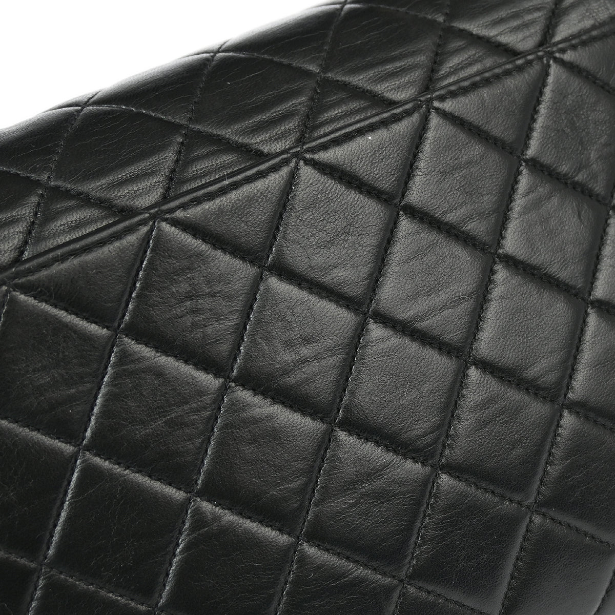 Chanel 1996-1997 Black Lambskin Handbag