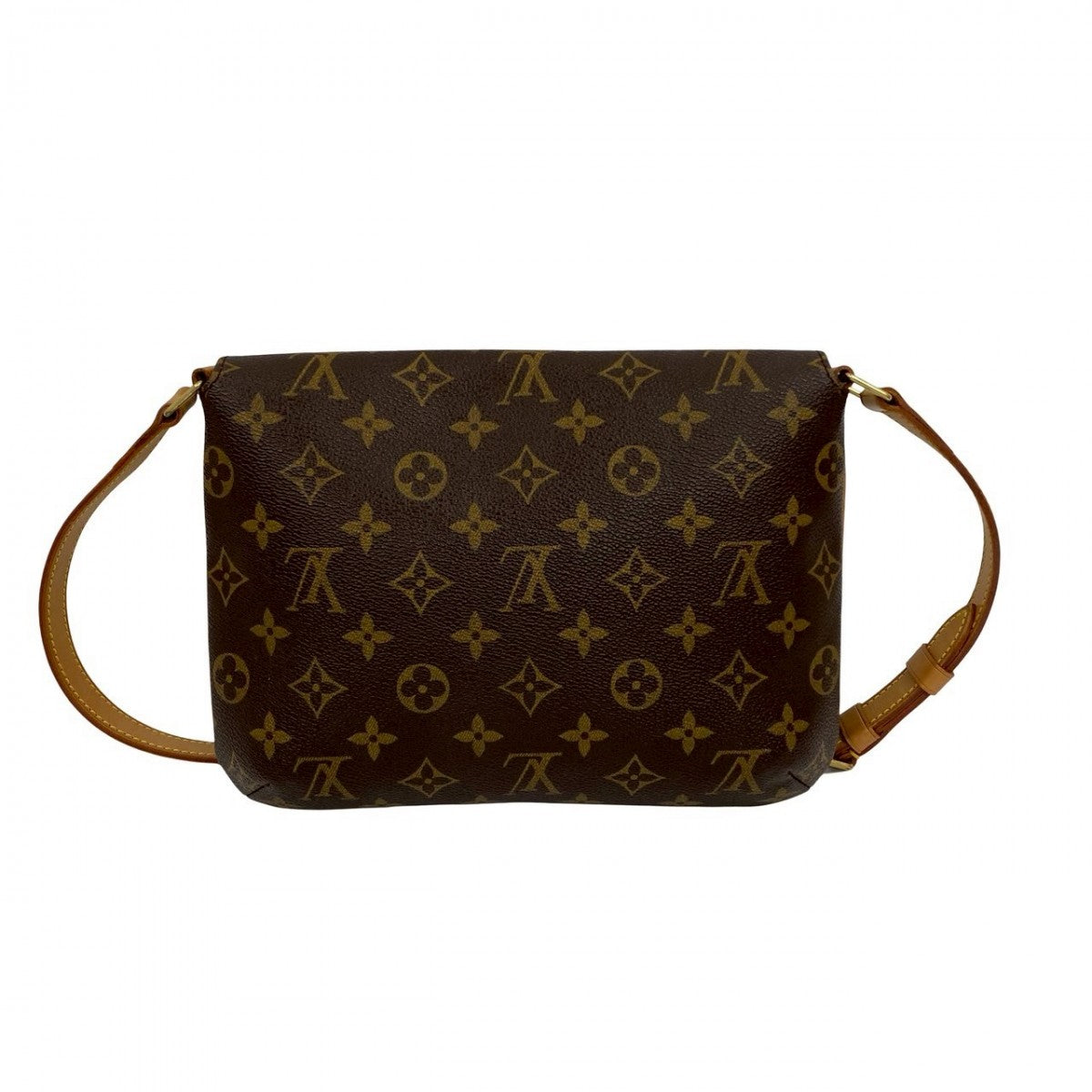 LOUIS VUITTON Shoulder Bag leather Brown Monogram M tte Tango