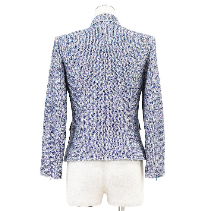 Chanel Mix Tweed Linen Cotton Jacket