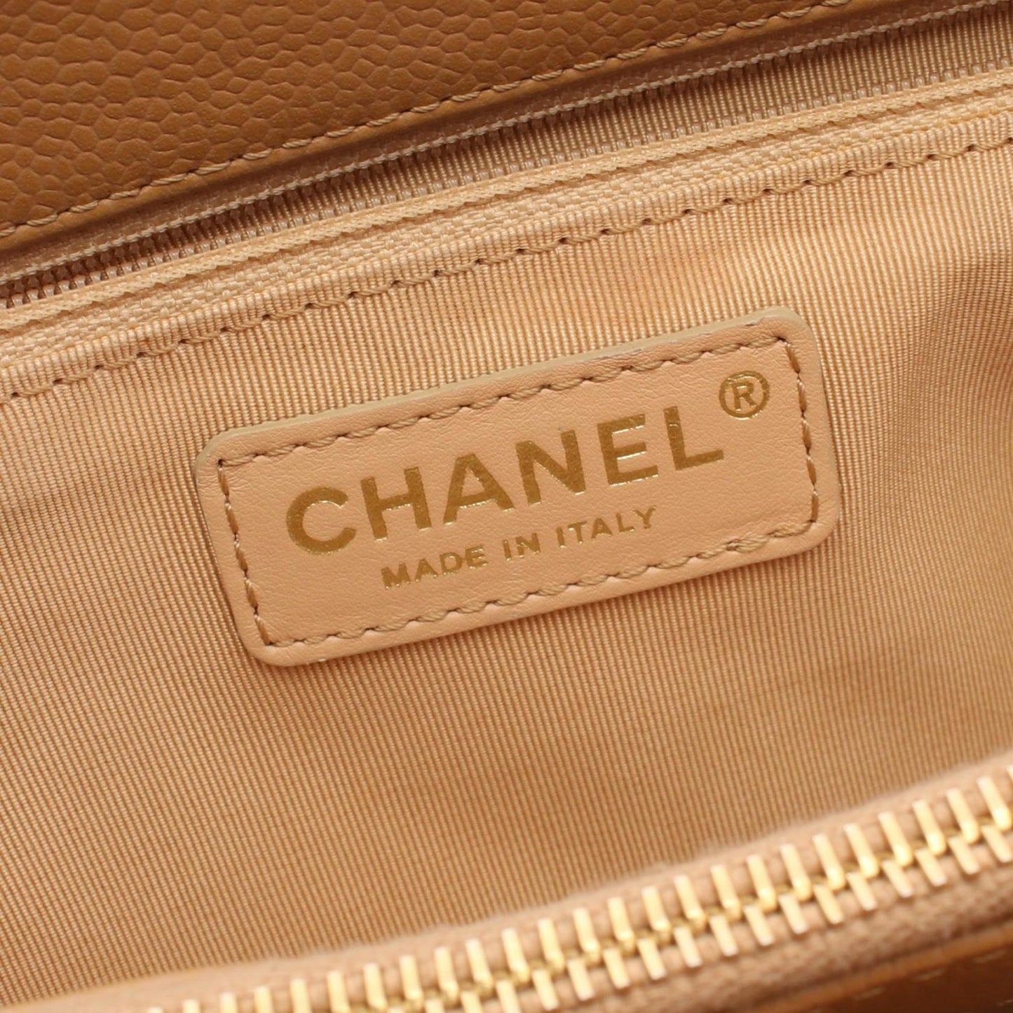 Chanel Matelasse Grained Calfskin Tote Bag