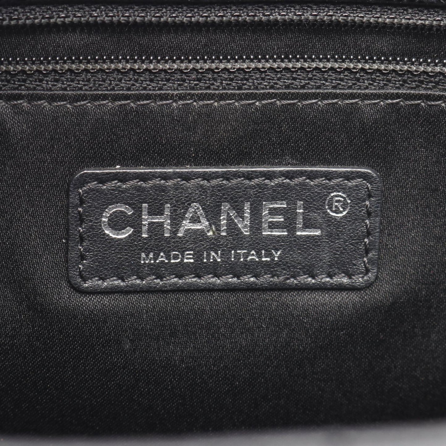 Chanel Matelasse Grained Calfskin Tote Bag