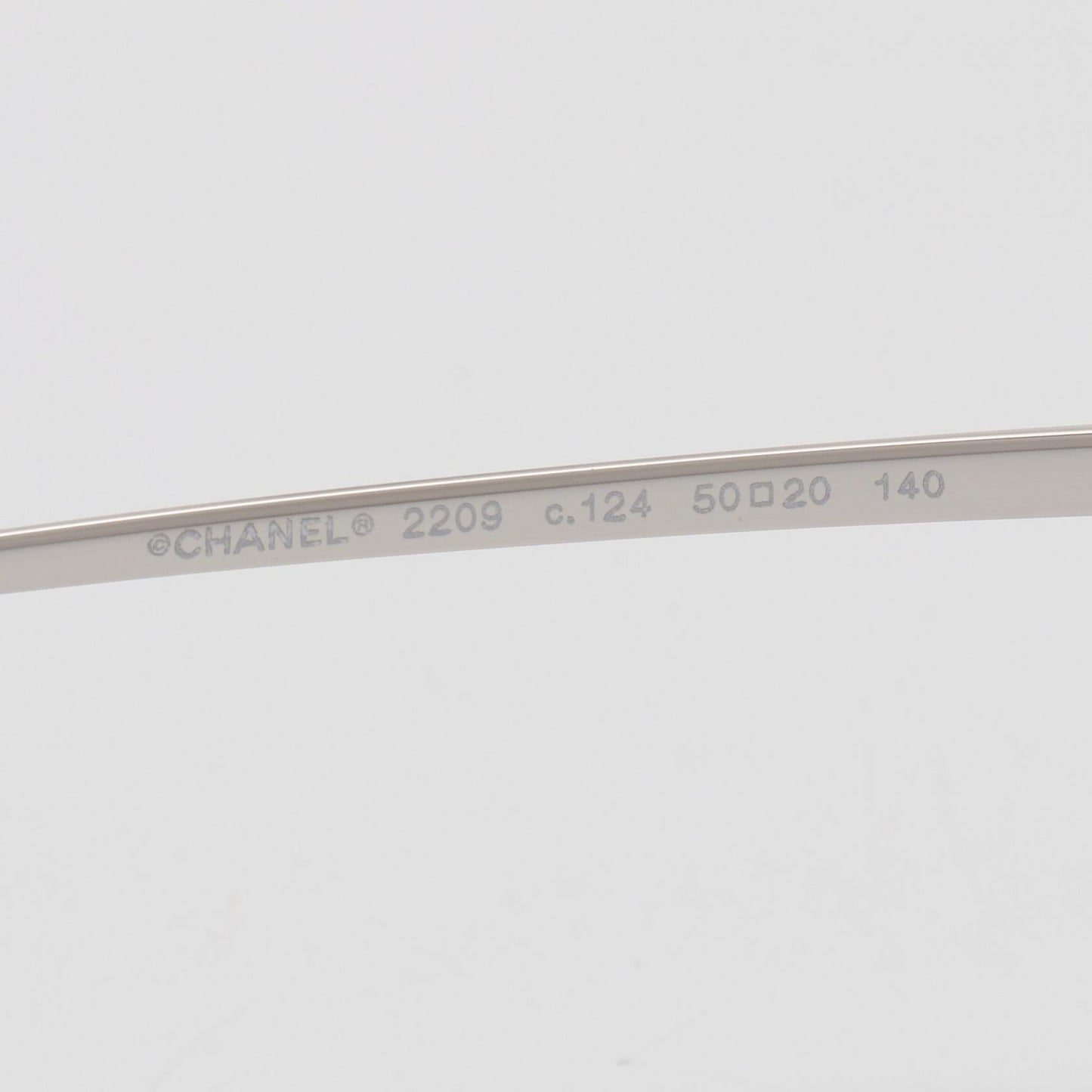 Chanel Oval Shape Metal Optical Glasses