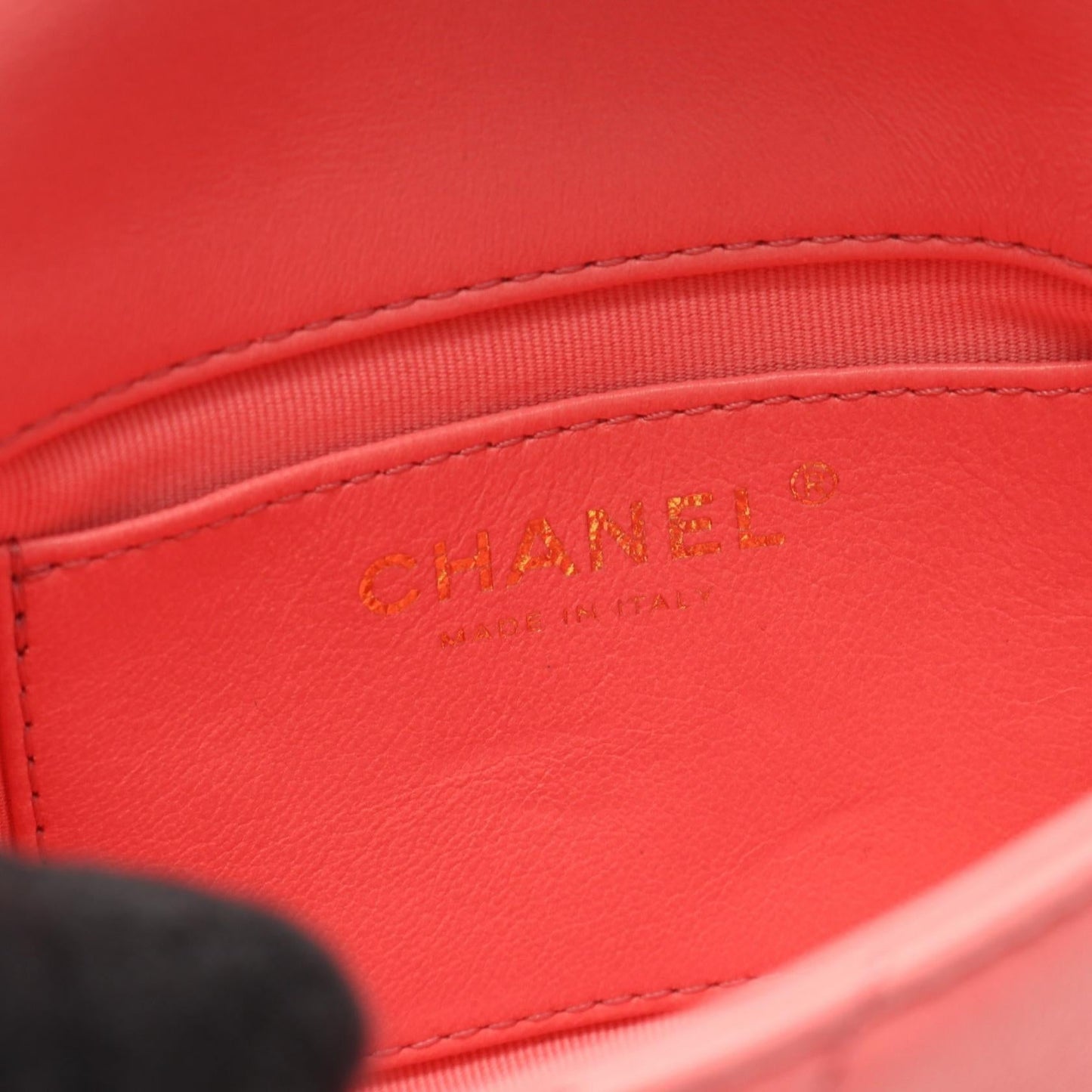 Chanel Mini Matelassé Lambskin Shoulder Bag