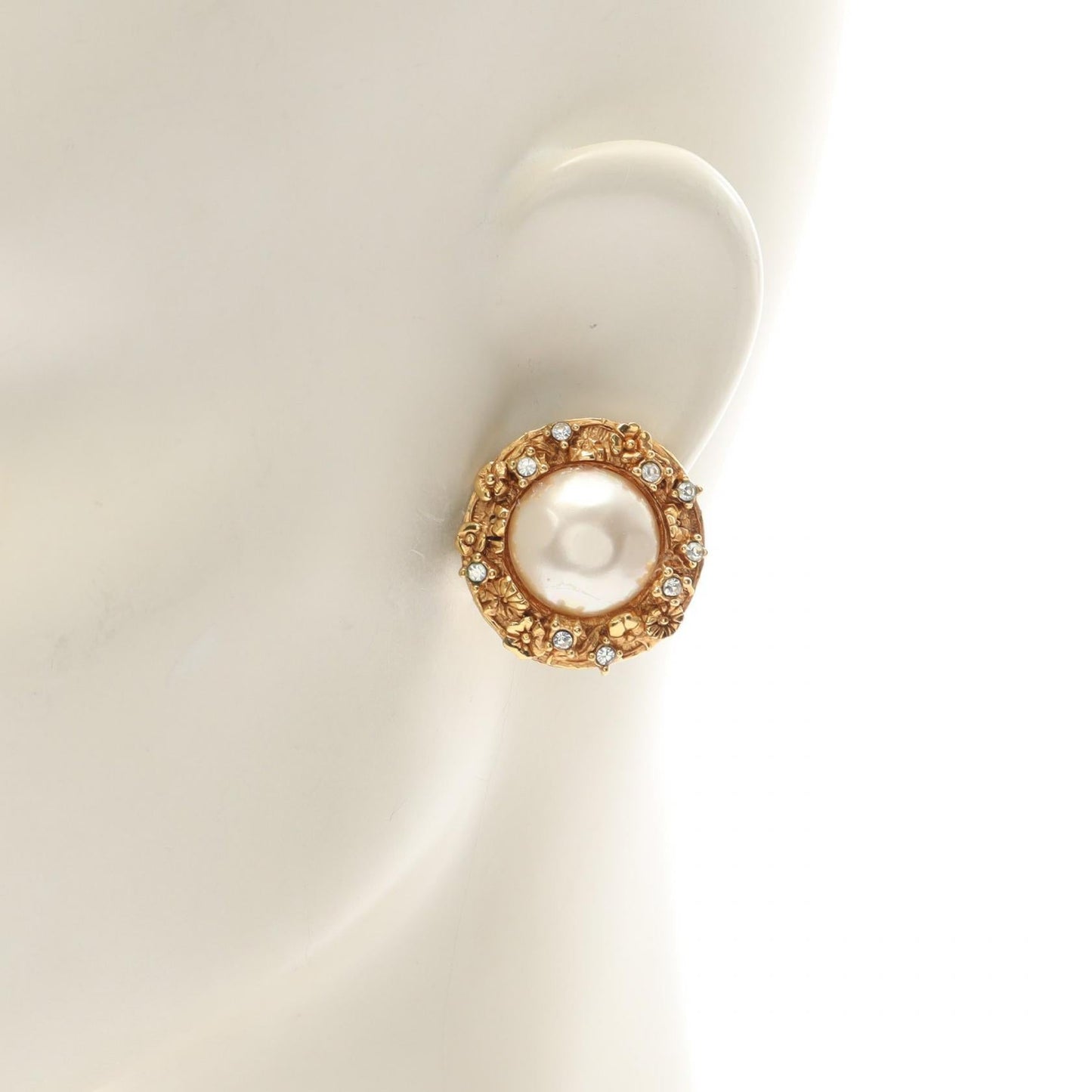 Chanel Flower Earrings