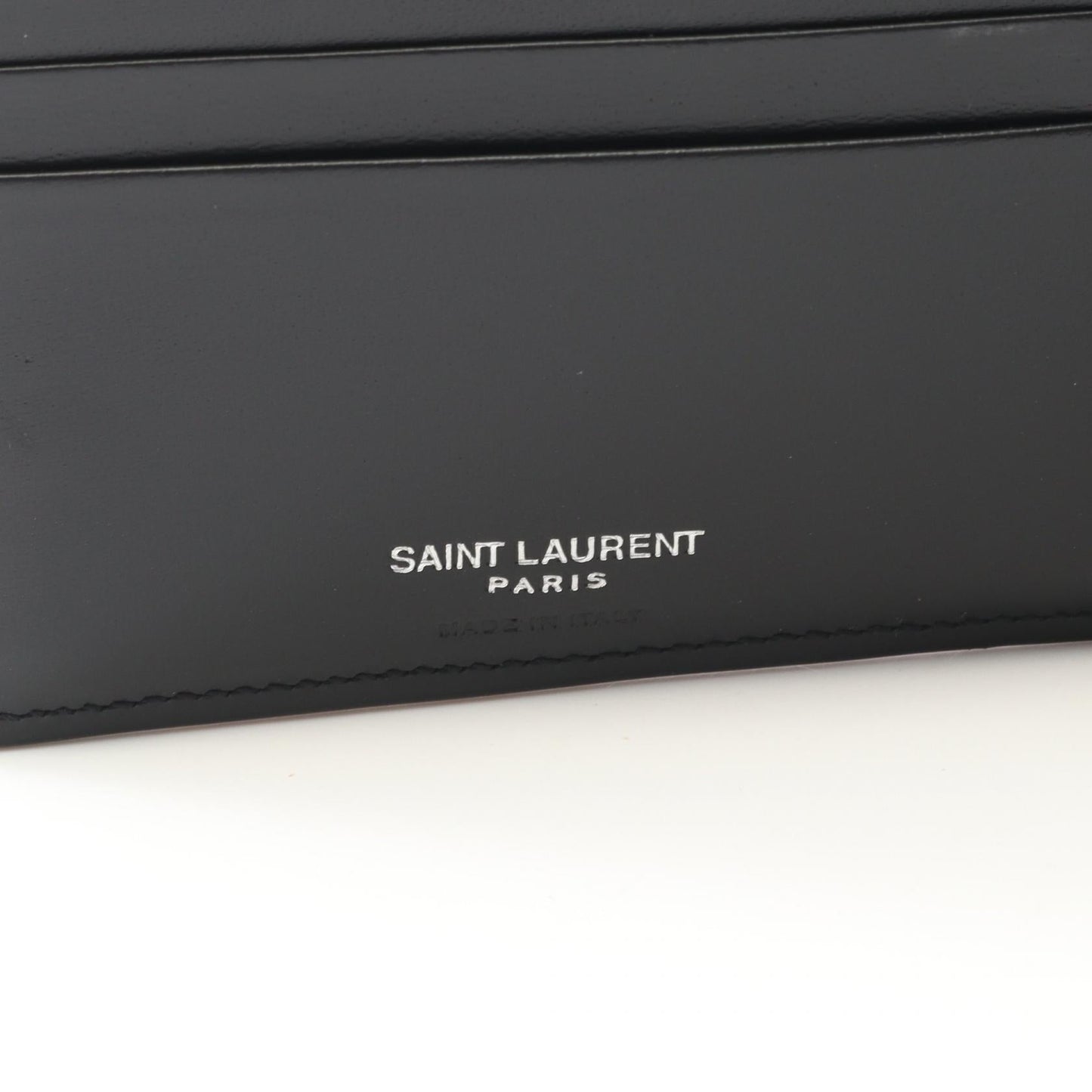 Saint Laurent Paris Tiny Cassandra Leather Wallet