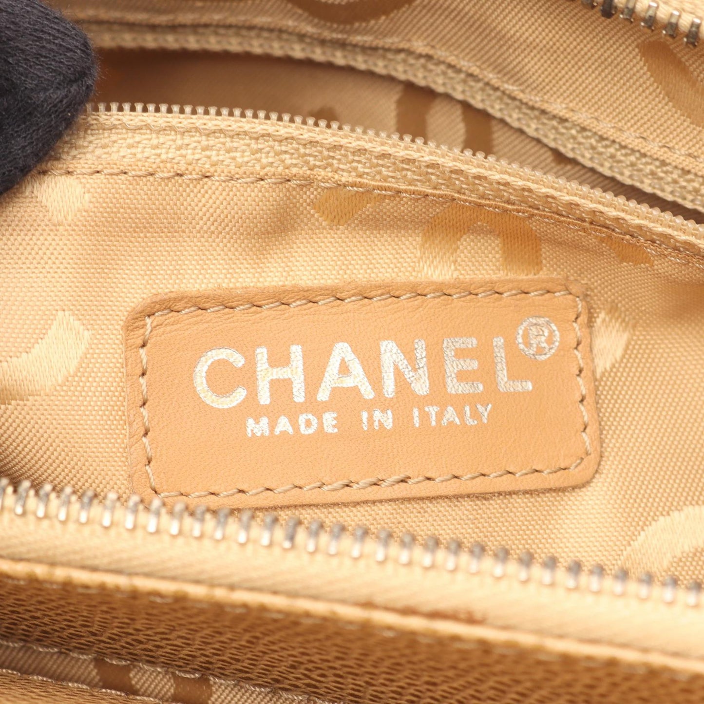 Chanel Coco Mark Grained Calfskin Handbag