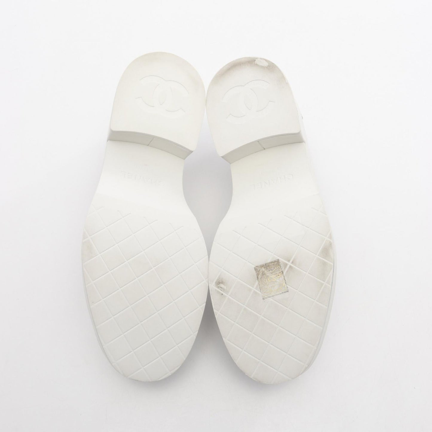 Chanel Coco Mark Leather Loafers