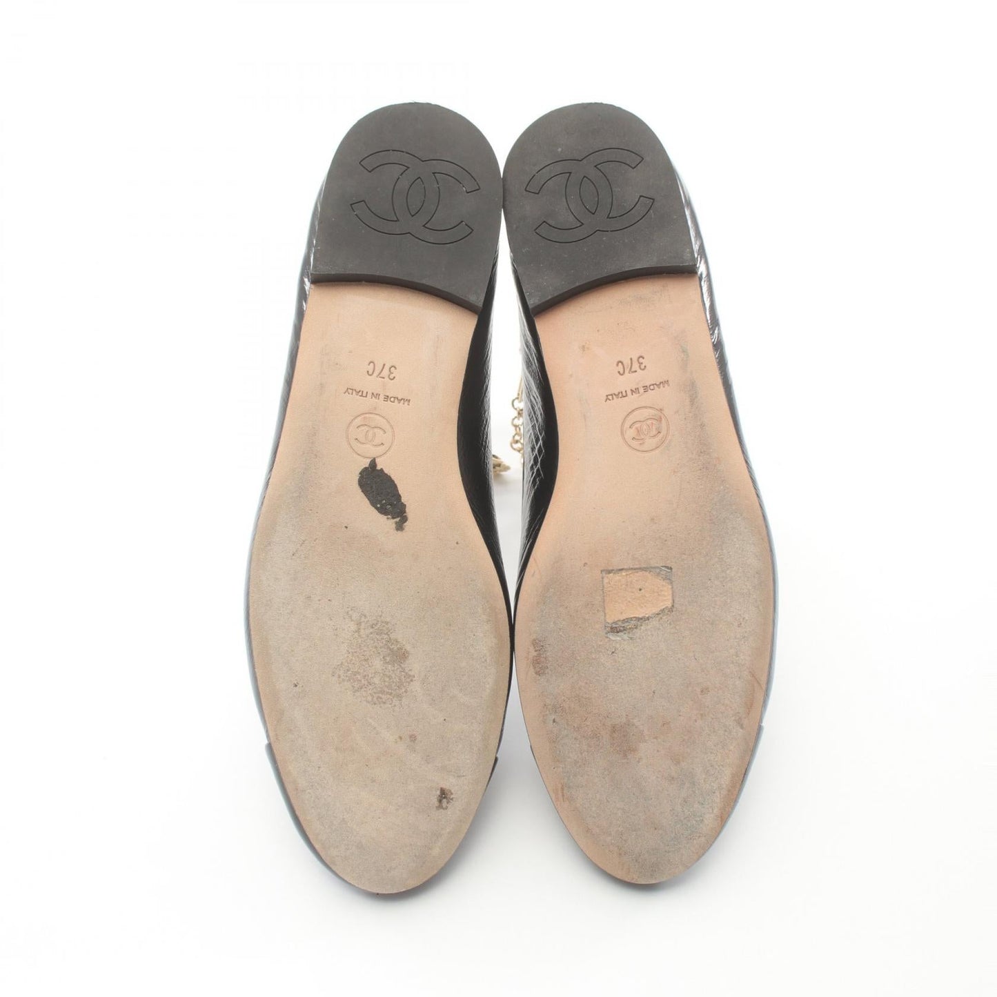 Chanel Coco Mark Leather Pumps