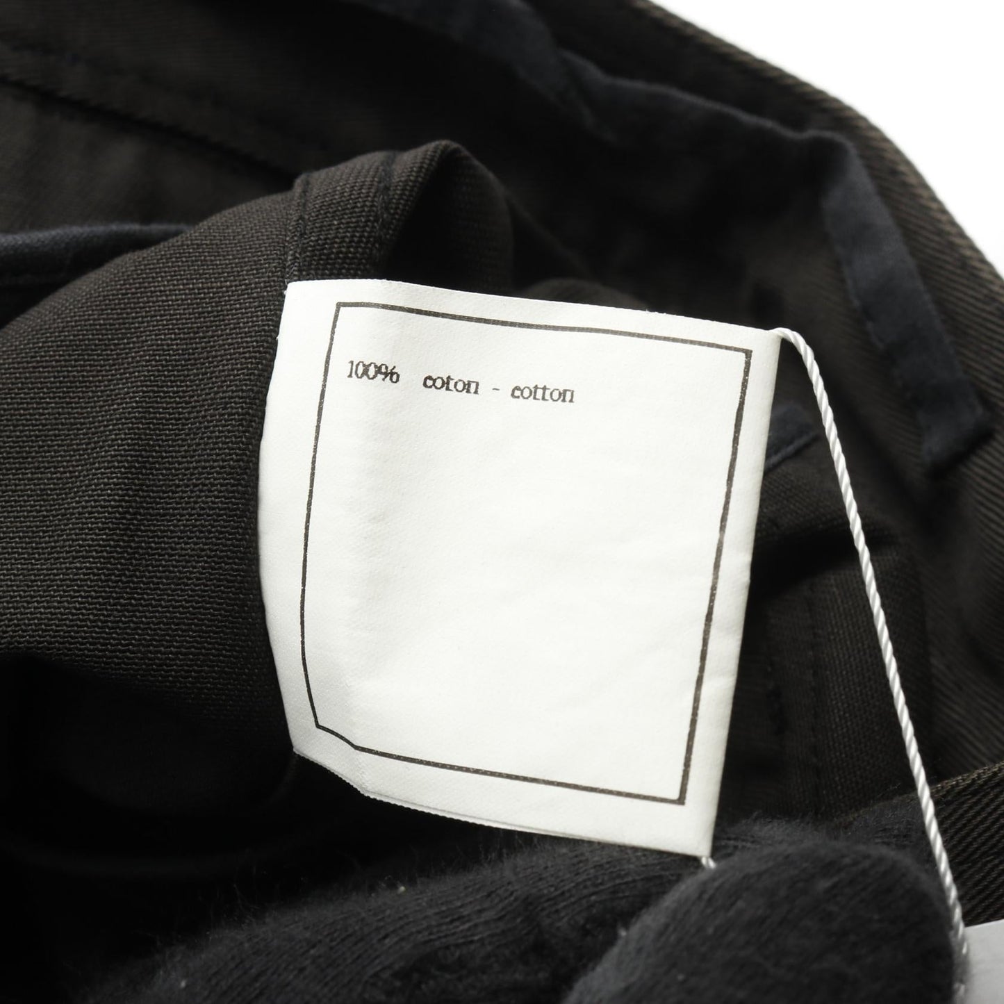 Chanel Coco Mark Button Cotton Skirt