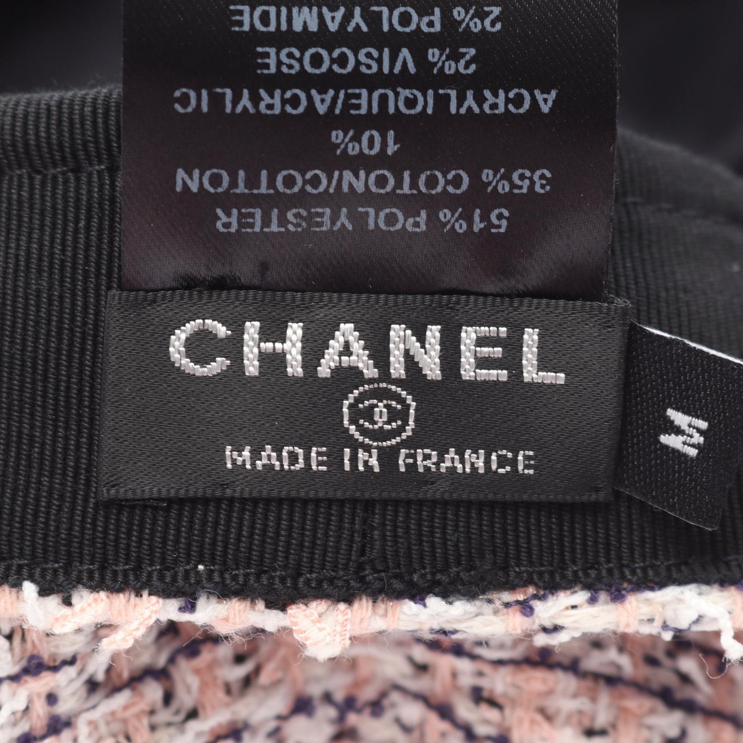 Chanel Coco Mark Polyester Cotton Hat