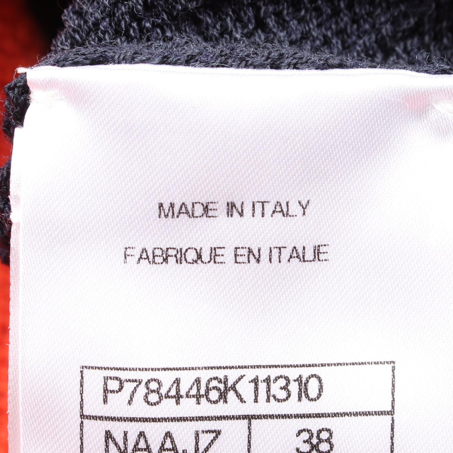 Chanel Coco Mark Button Wool Dress