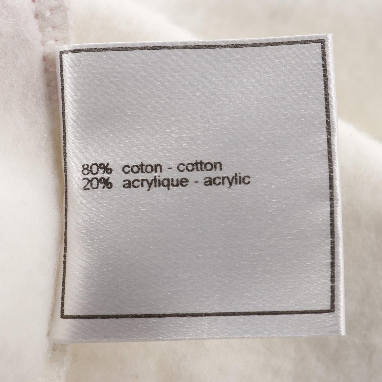 Chanel Mademoiselle Cotton Acrylic Top