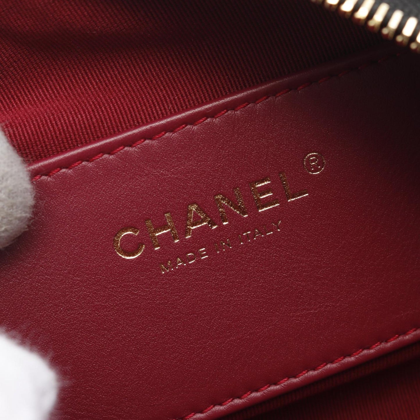 Chanel Mini Bowling Bag Lambskin Shoulder Bag