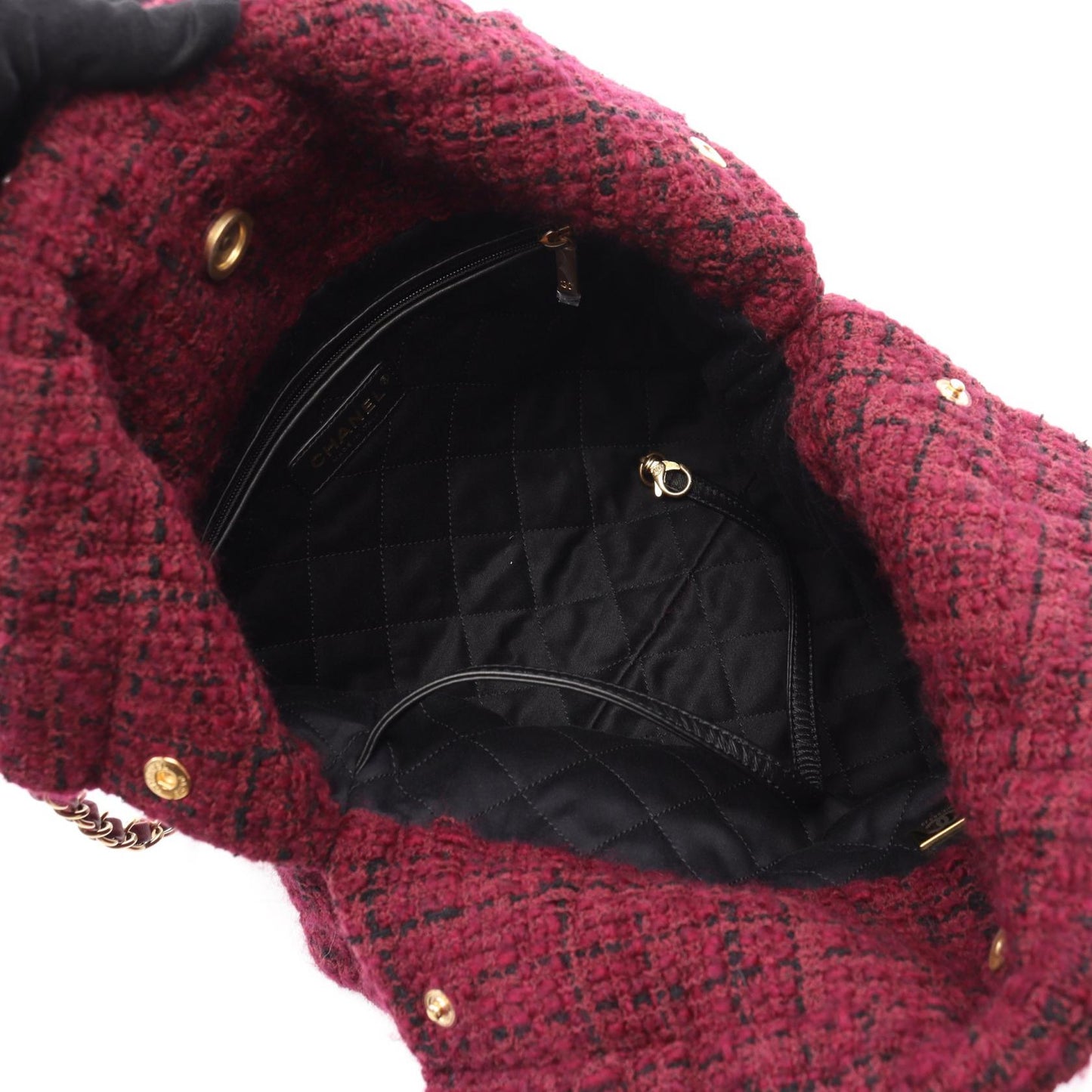 Chanel 22 Small Fabric Shoulder Bag
