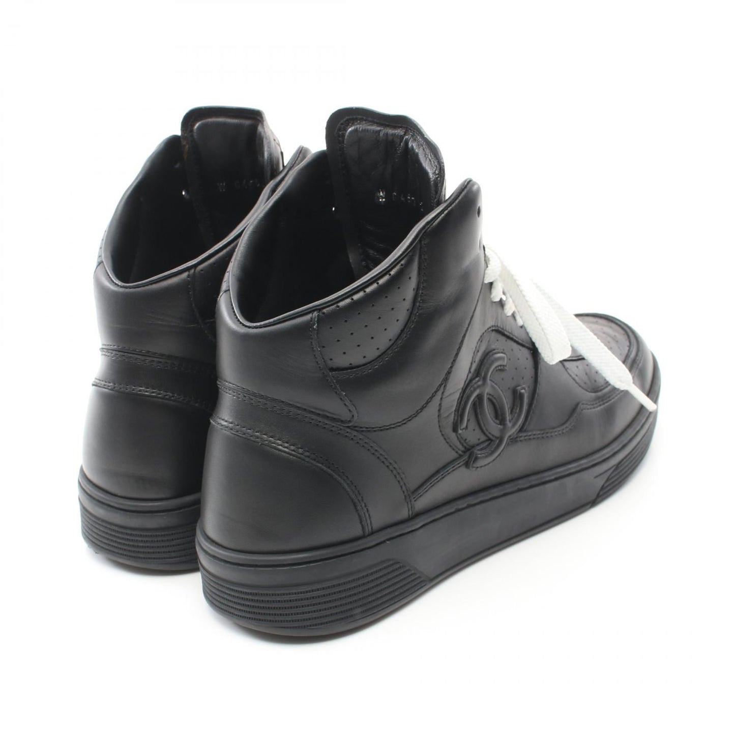 Chanel Coco Mark Leather Sneakers