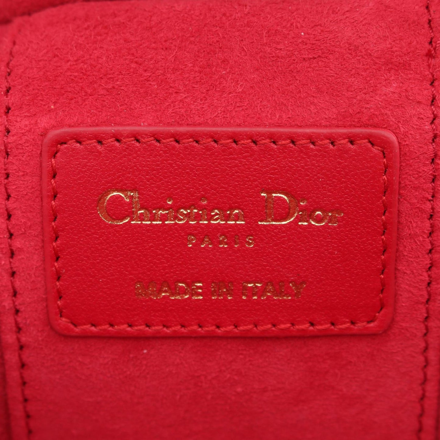 Dior Lady Dior Micro Vanity Leather Handbag